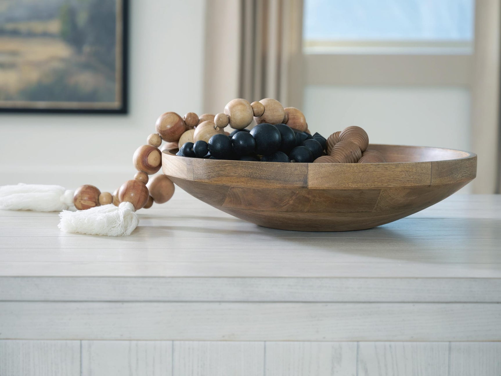 Clayburg Natural Brown Bowl from Decor Furniture