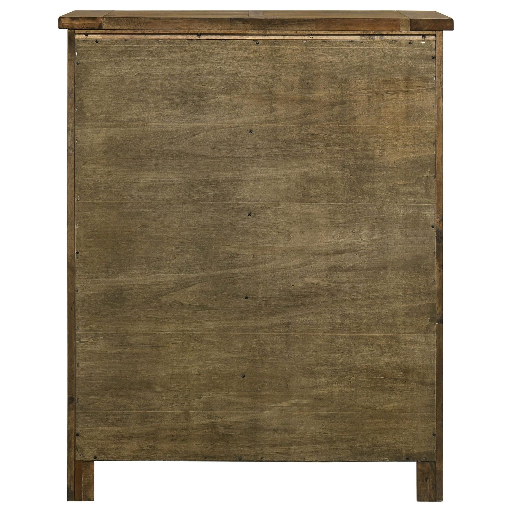 Doherty 5-drawer Chest of Drawers Rustic Brown view 6