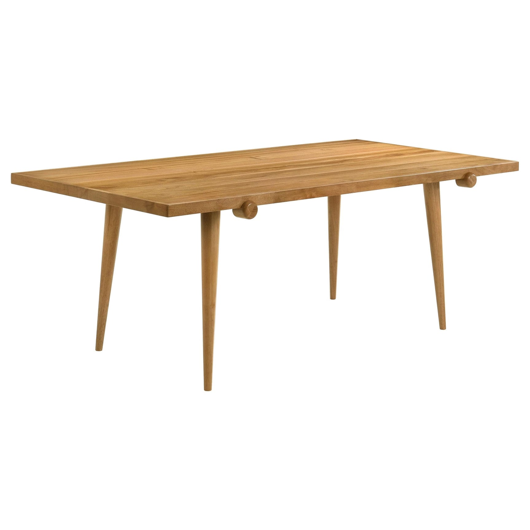 Fabra 79-inch Rectangular Wood Dining Table Honey from Decor Furniture