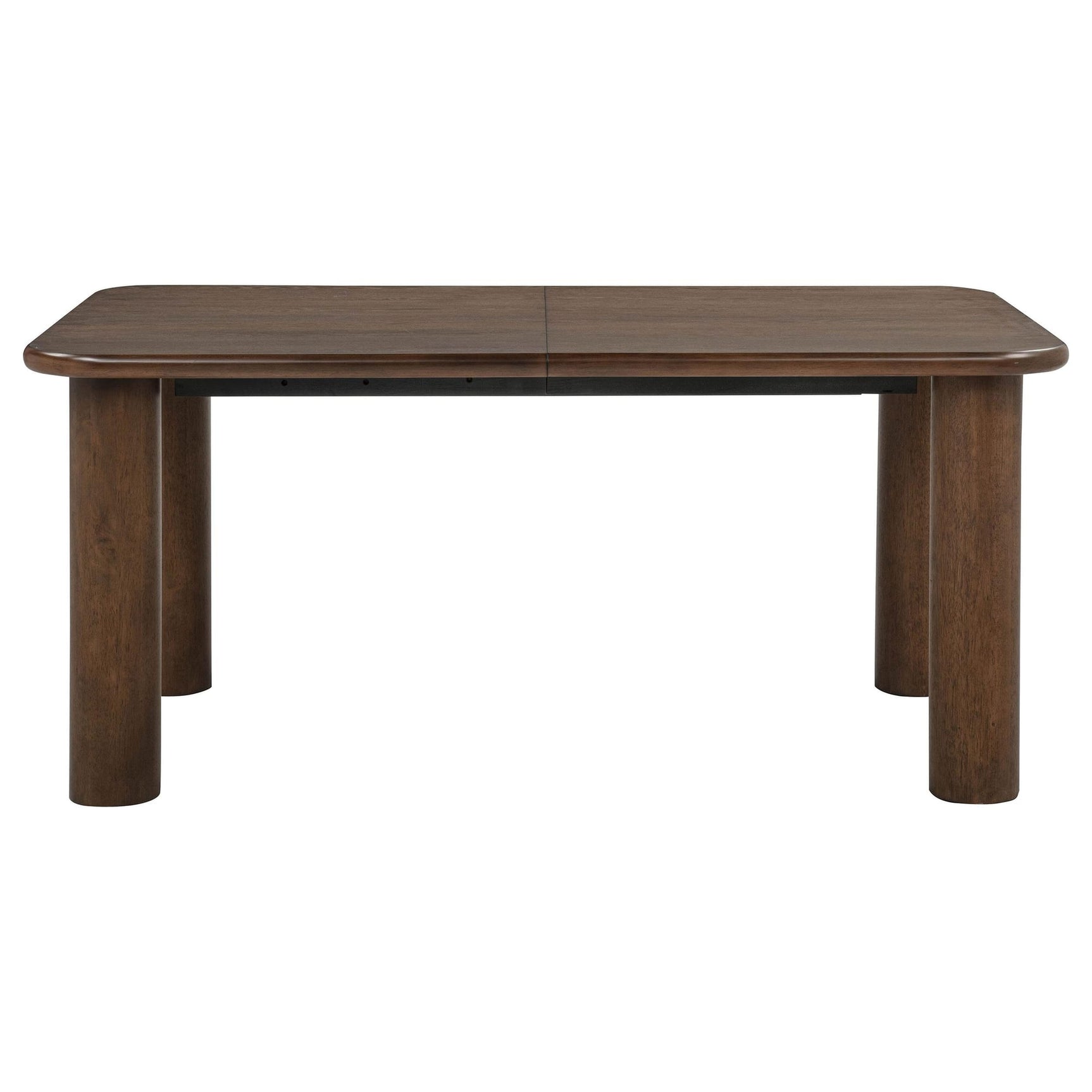 Faulkner 84-inch Extension Wood Dining Table Brown Oak view 4