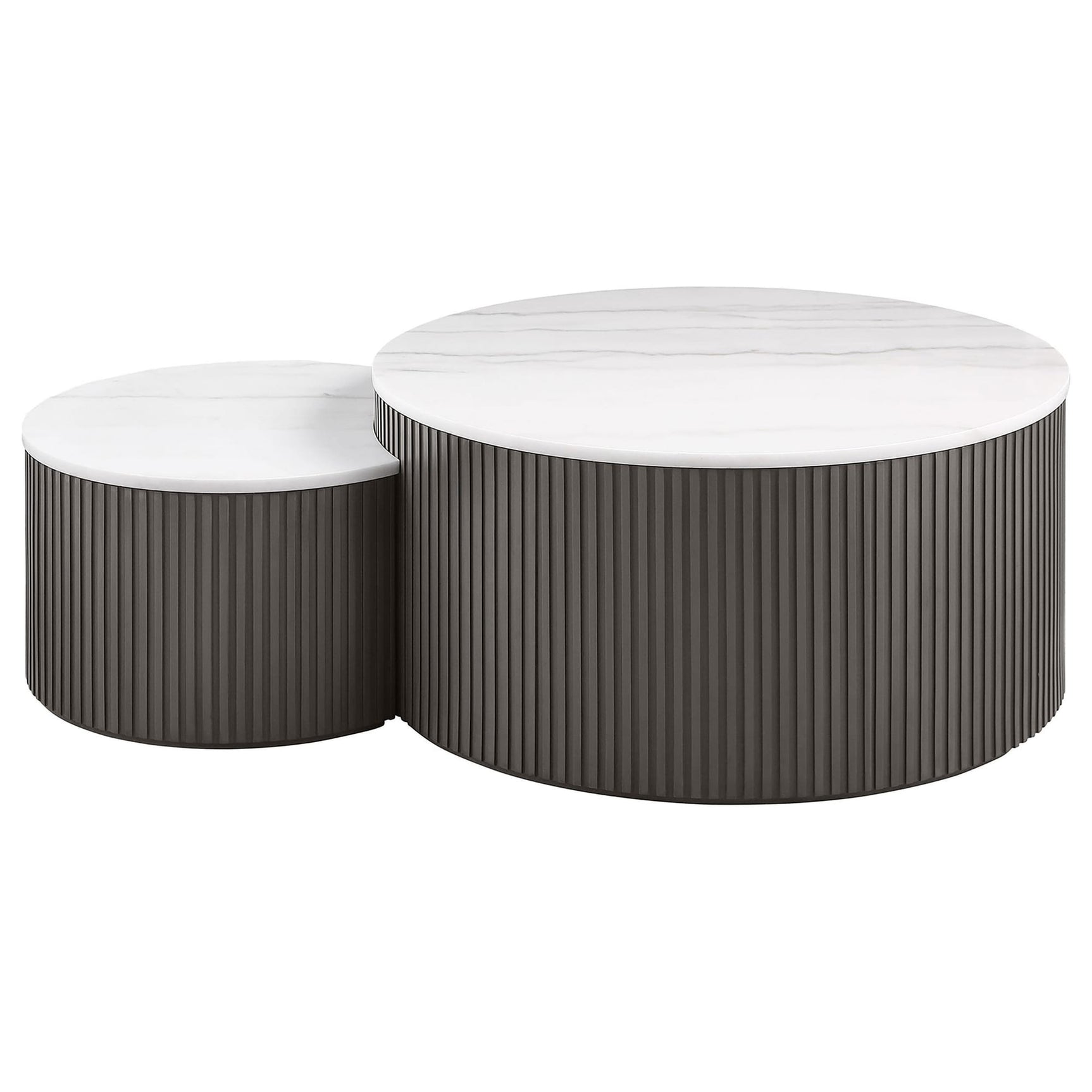 HP0426 Nesting Coffee Table Charcoal view 2
