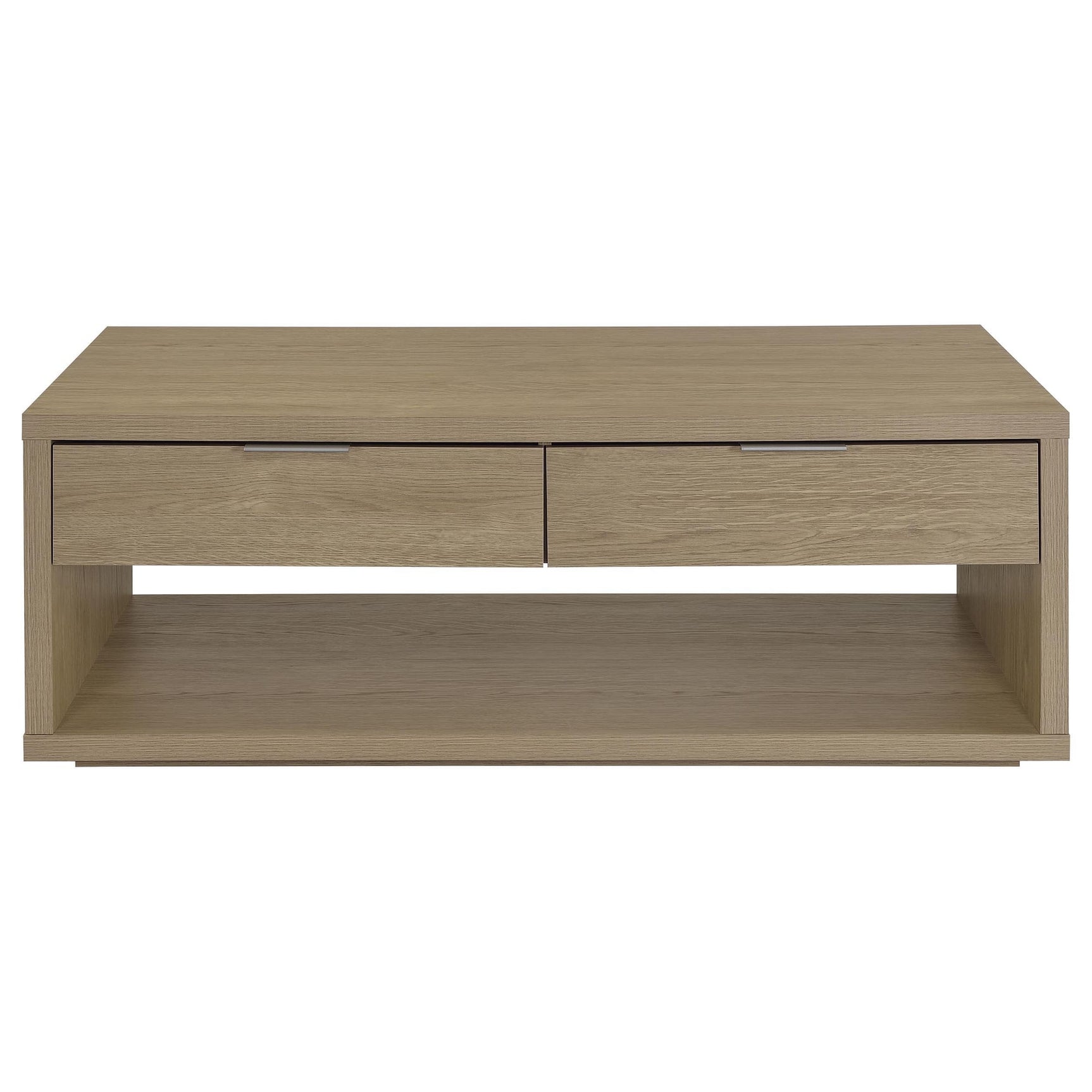 Ingram 2-Piece Coffee and End Table Set with Storage Latte view 10