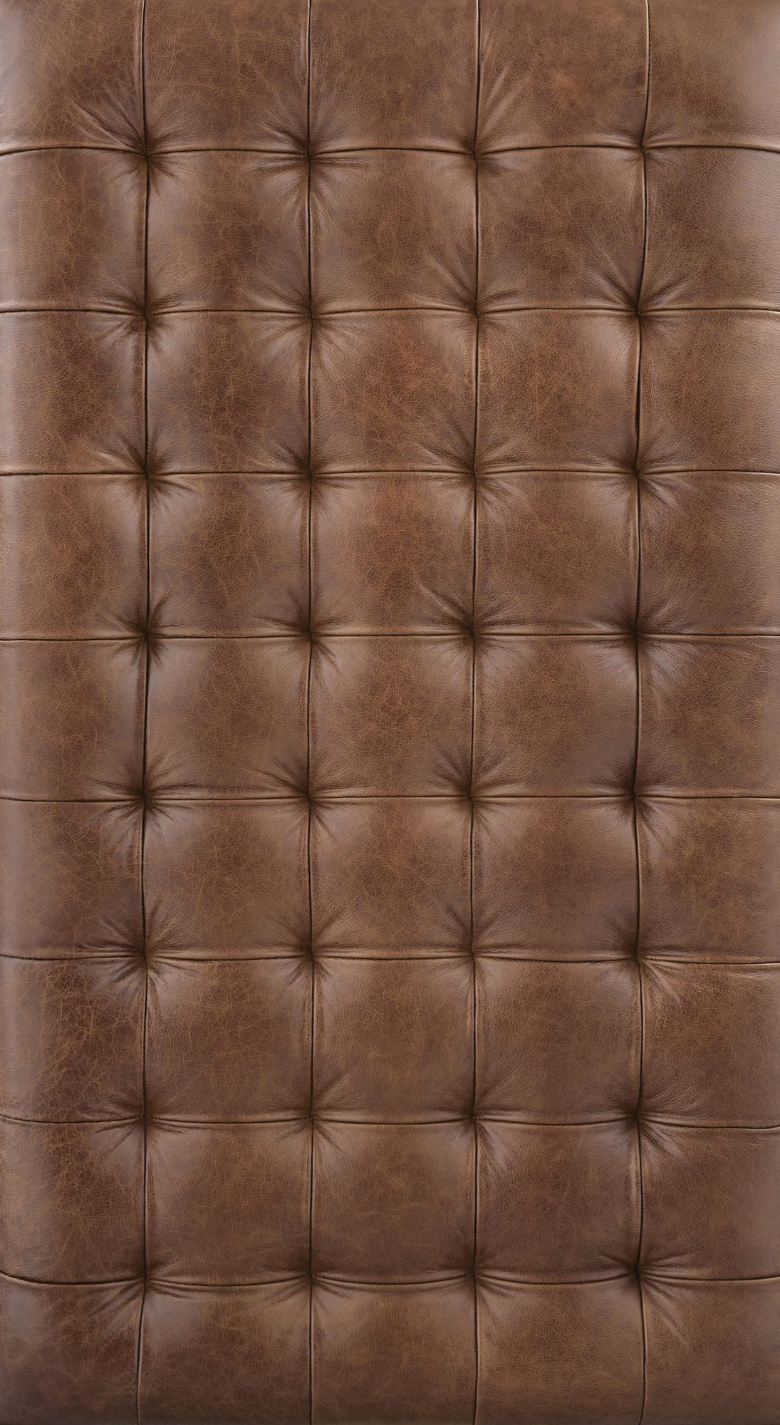 Junsor Brown/Black Coffee Table Ottoman finish detail