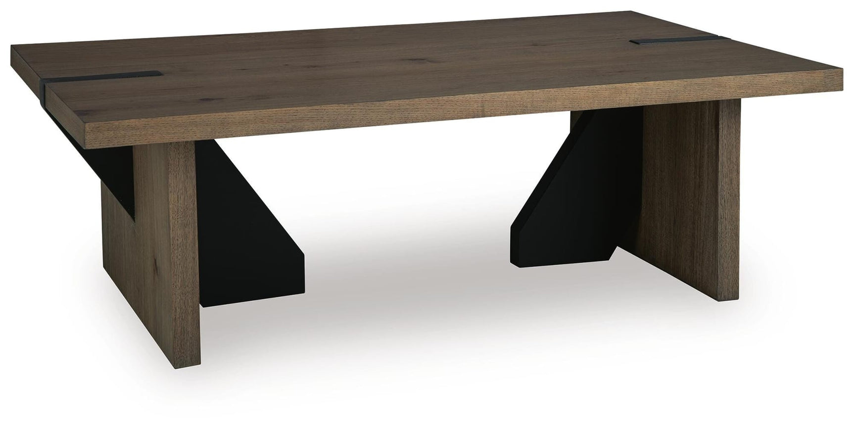 Kandinew Light Brown Coffee Table angled view