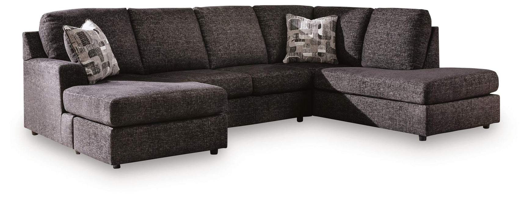 Lentiz Onyx 2-Piece Sectional with Chaise view 3