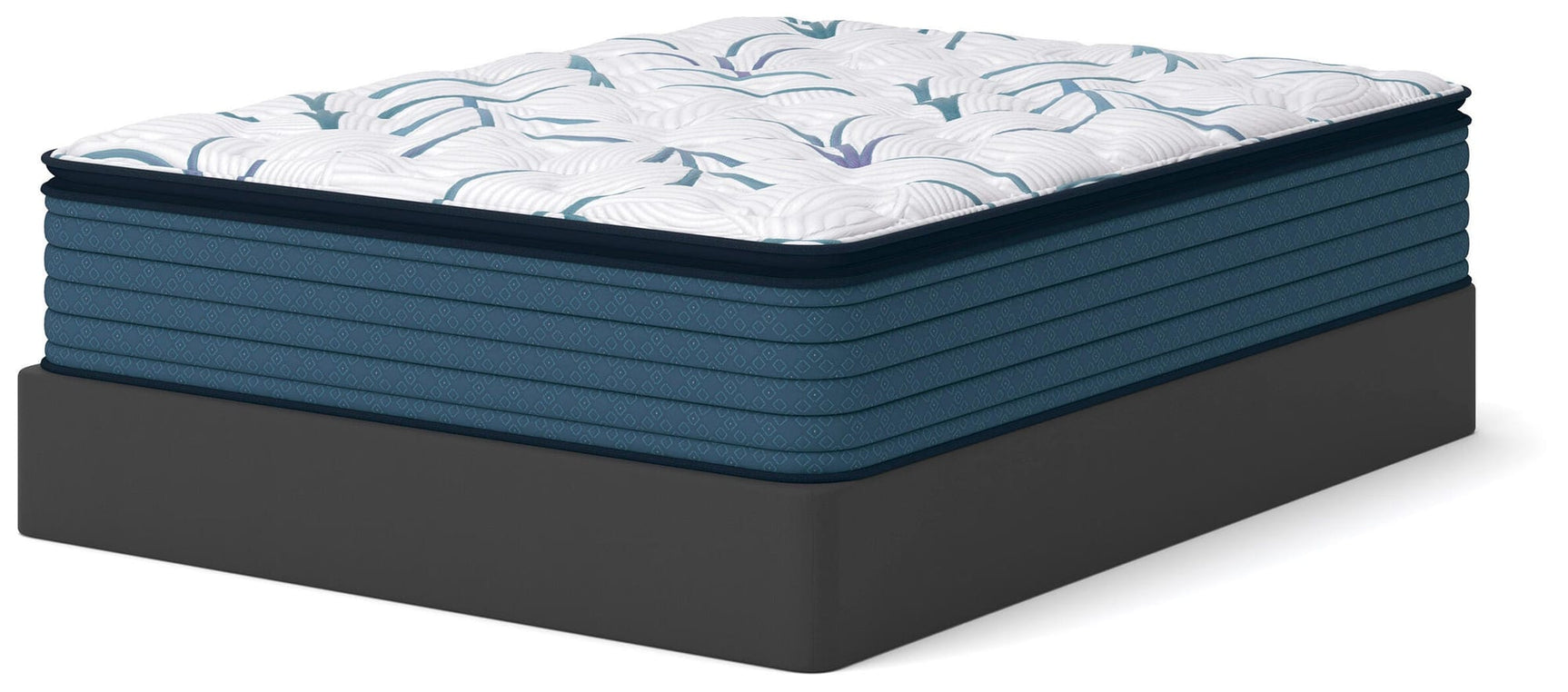 Limited Edition Plush PT 3.0 White Queen Mattress angled view
