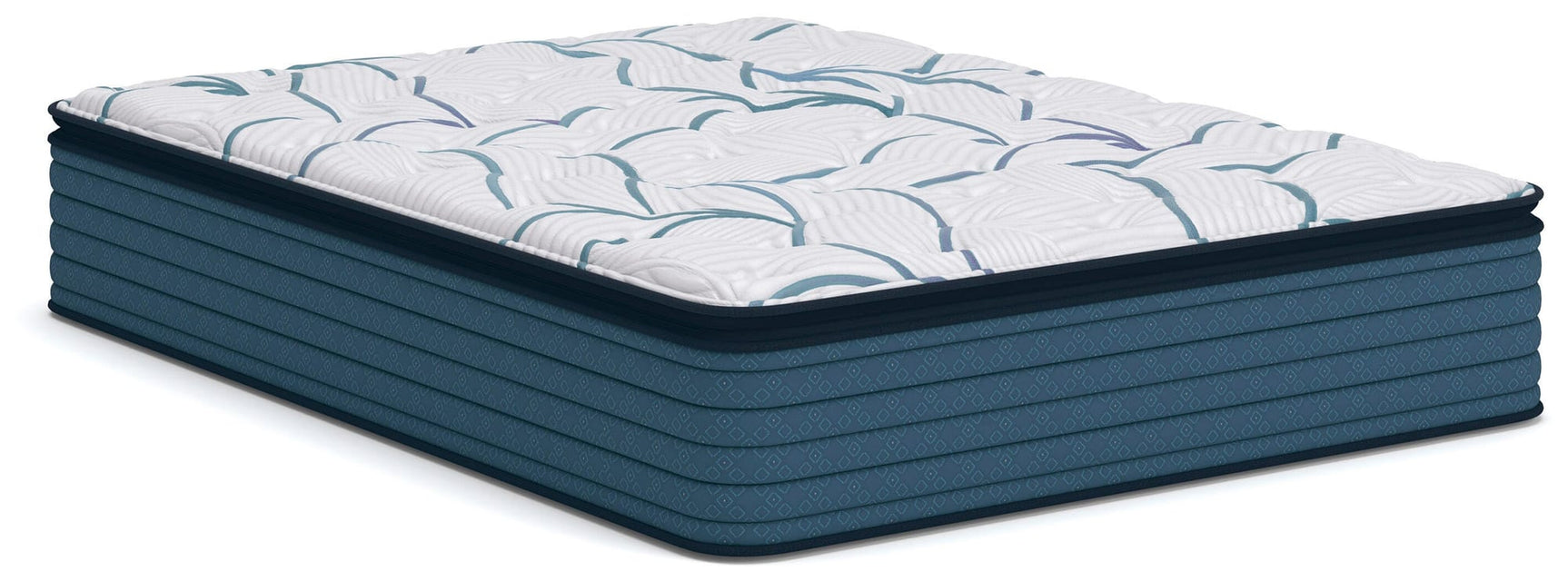 Limited Edition Plush PT 3.0 White Queen Mattress angled view