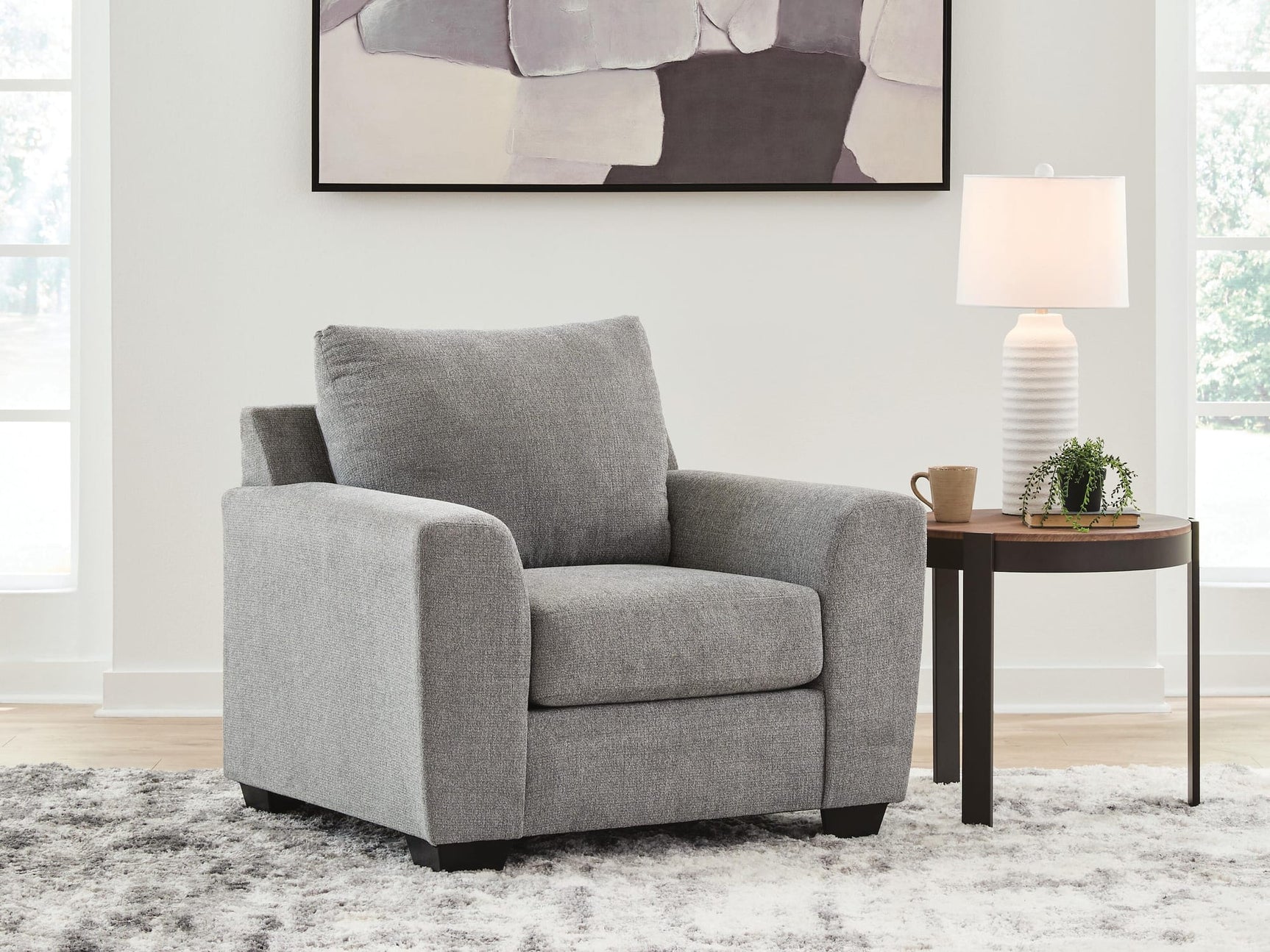 Loreo Flint Chenille Chair from Decor Furniture