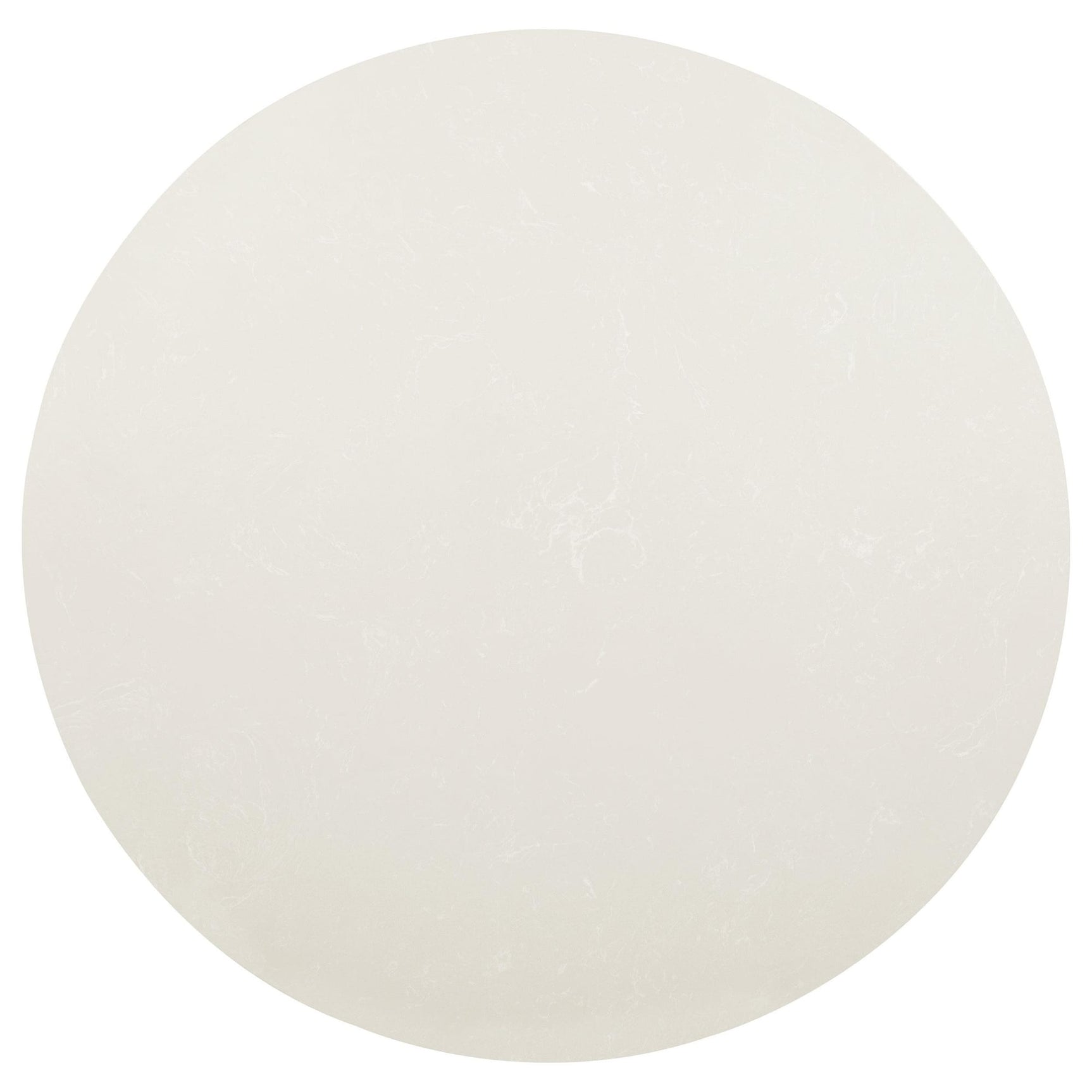Lucaire 54-inch Round Cultured Marble Dining Table Sandstone view 3