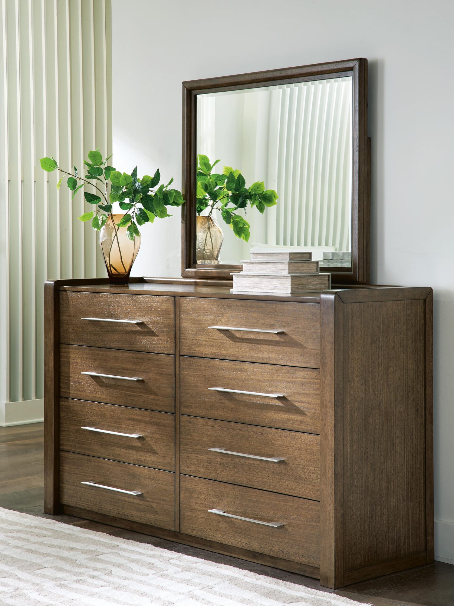 Marxmore Brown Dresser and Mirror from Decor Furniture