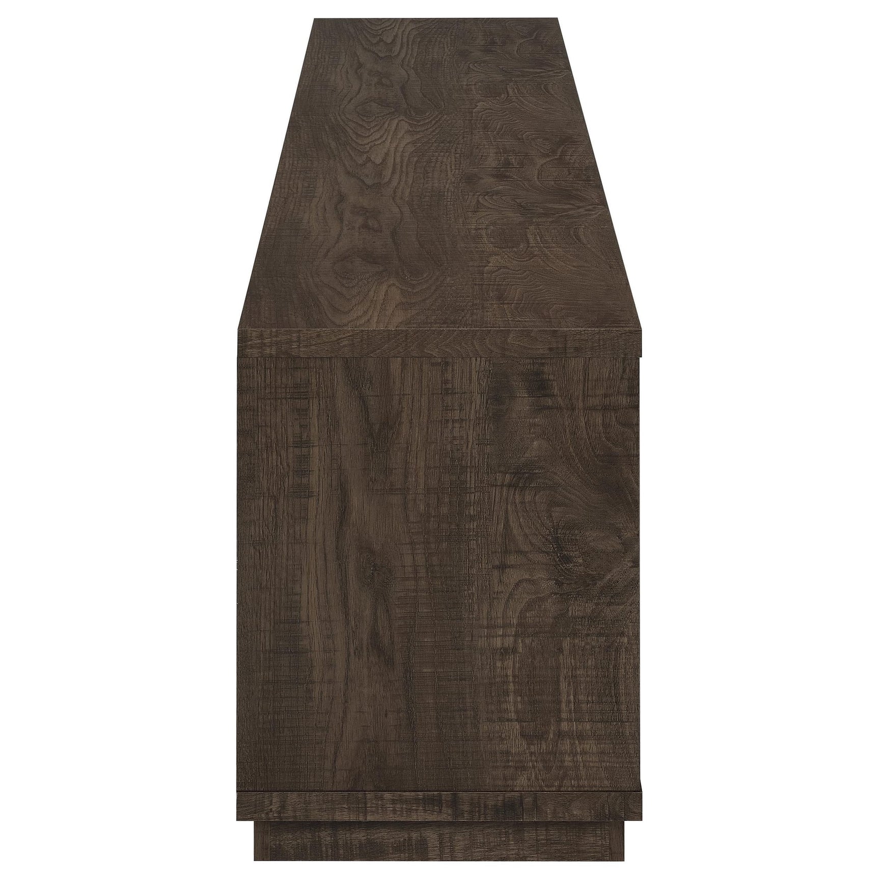 Medina 4-Door TV Stand for TVs up to 85 Inches Dark Rustic Mango view 9