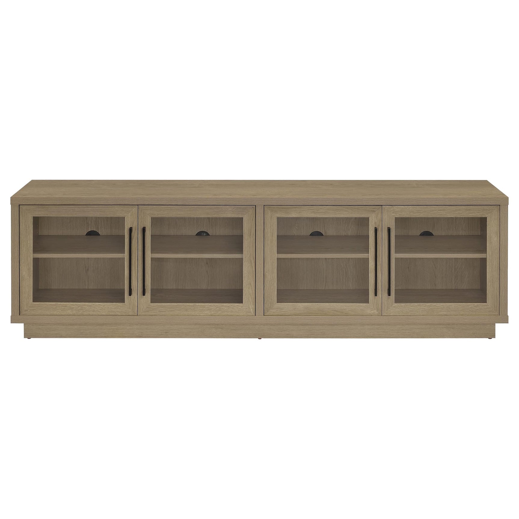Medina 4-Door TV Stand for TVs up to 85 Inches Latte view 4