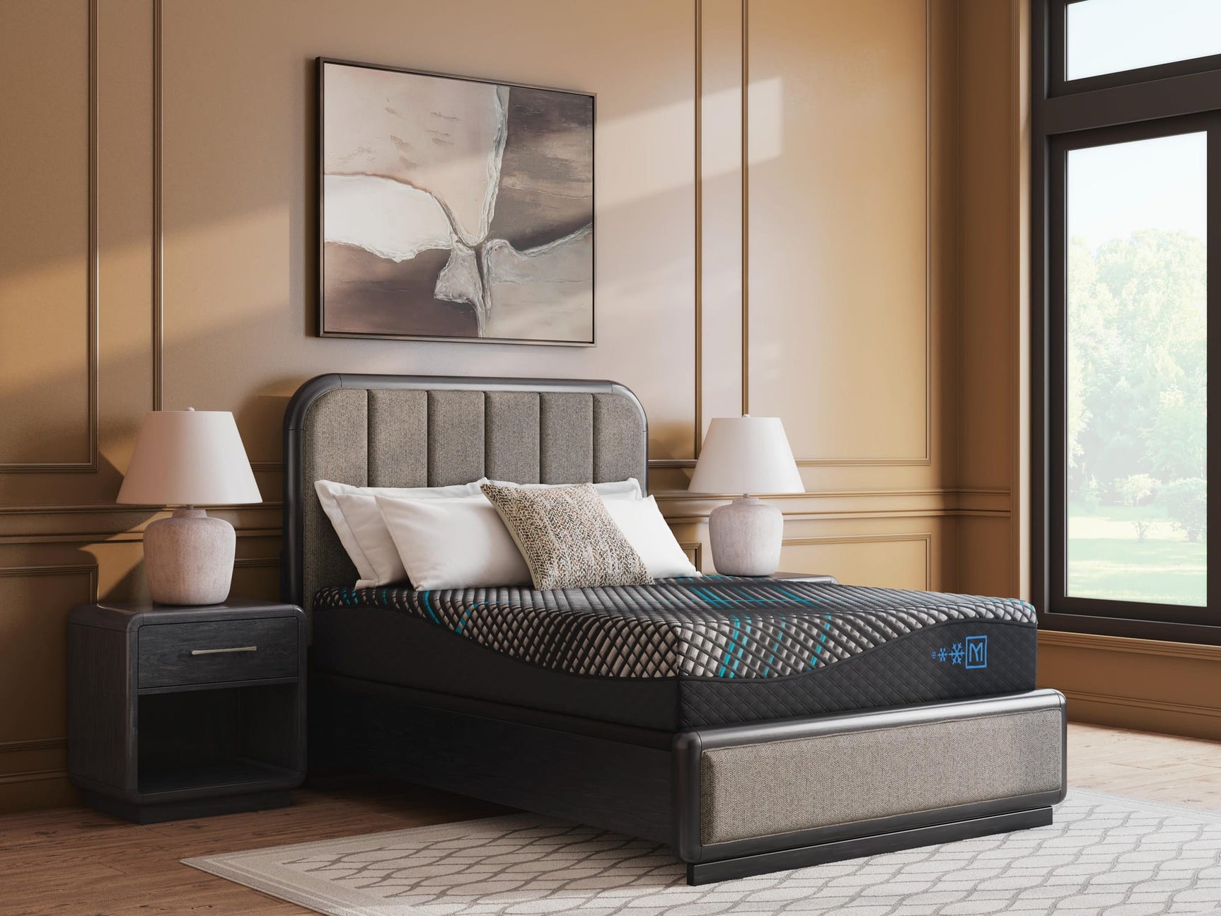 Millennium 2.0 Hybrid 14 Inch Black Full Mattress view 2
