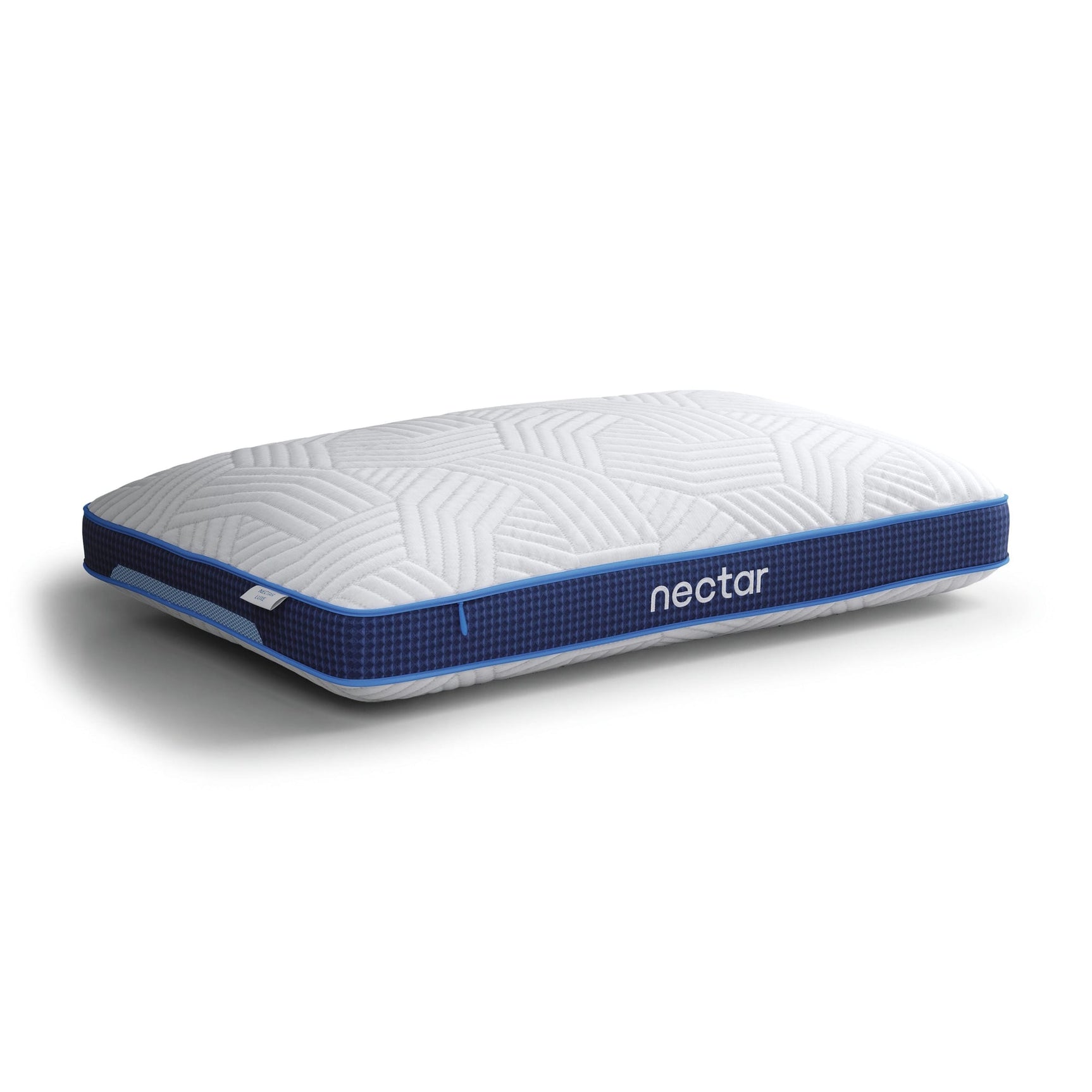 Nectar Luxe White Pillow (Set of 4) angled view