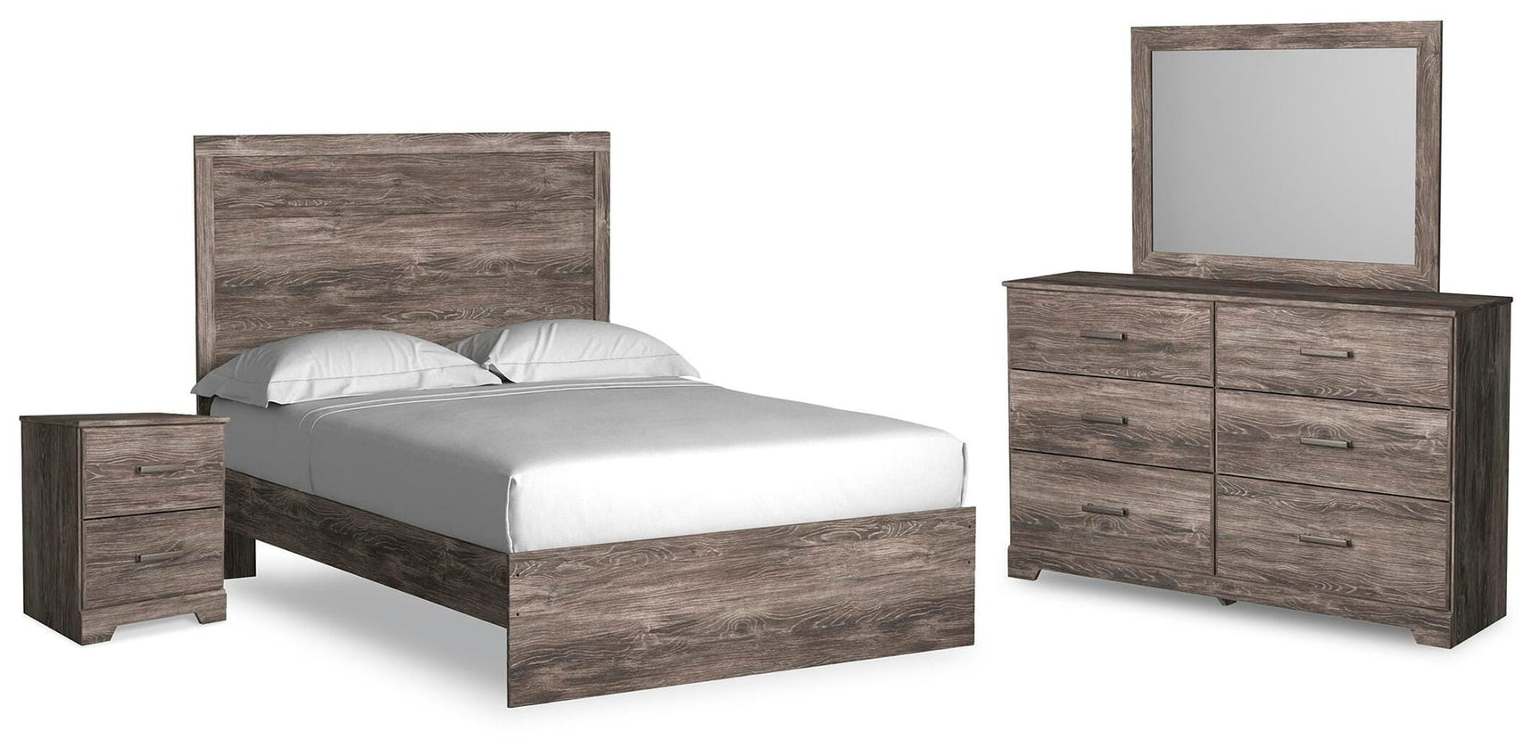 Ralinksi Gray Panel Bedroom Set view 4