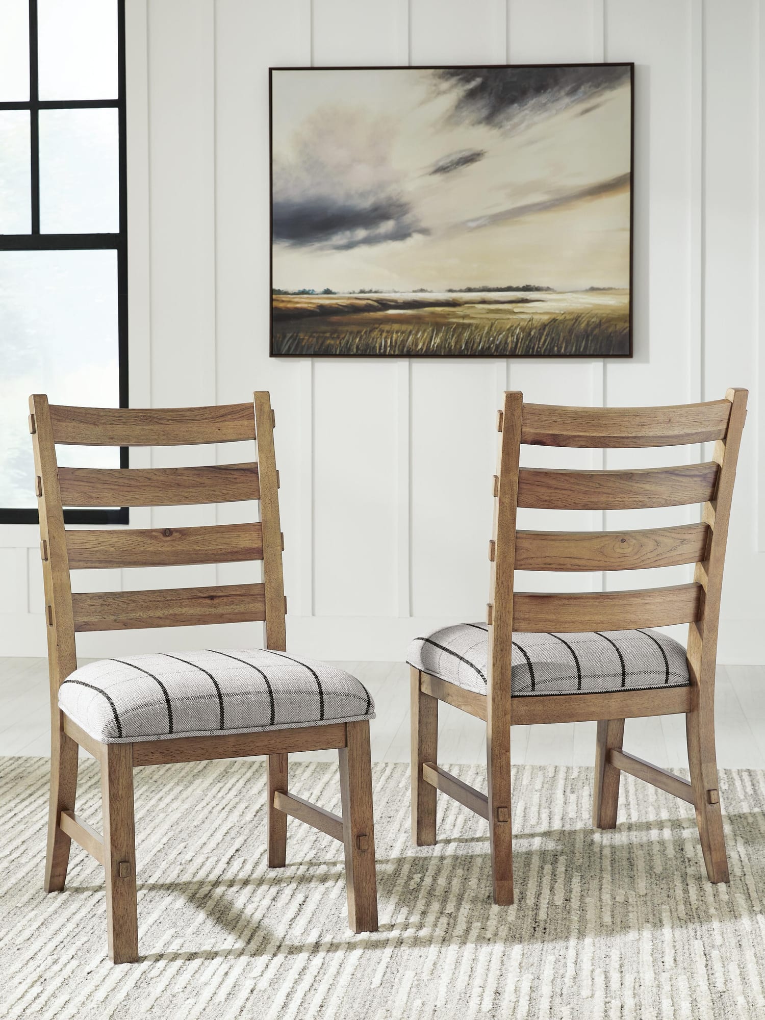 Ridgester Light Brown Next-Gen Nuvella™ Dining Chair from Decor Furniture