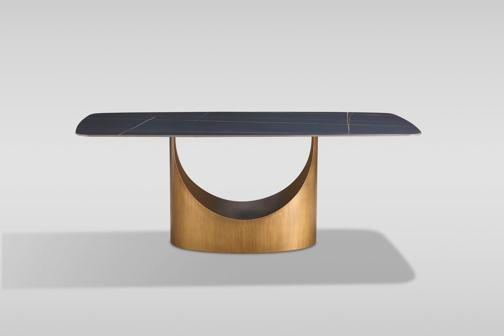 Roxy Black and Bronze 5 or 7-Piece Dining Set with Sintered Stone Table and Toni Chairs view 8