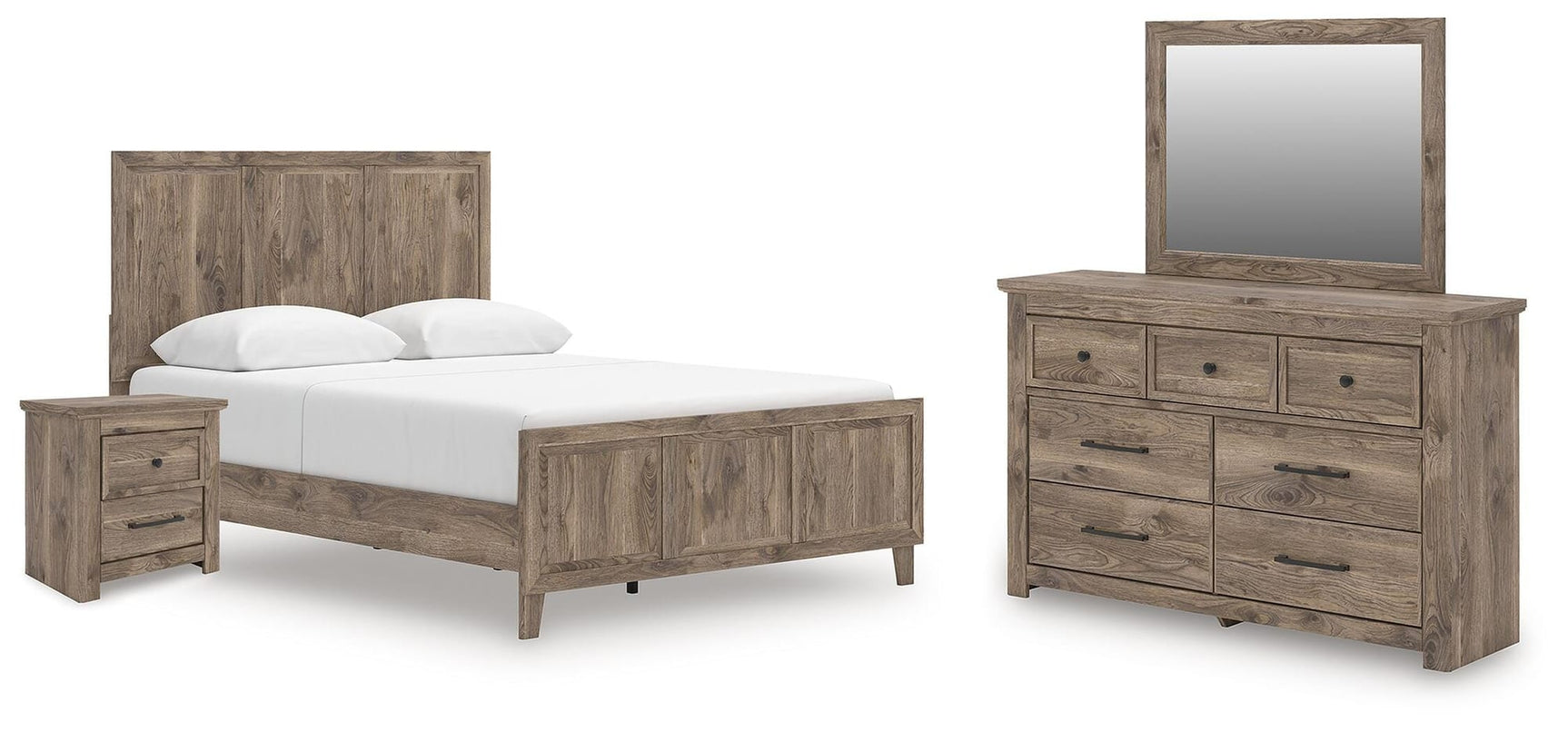 Rusticott Brown Panel Bedroom Set from Decor Furniture