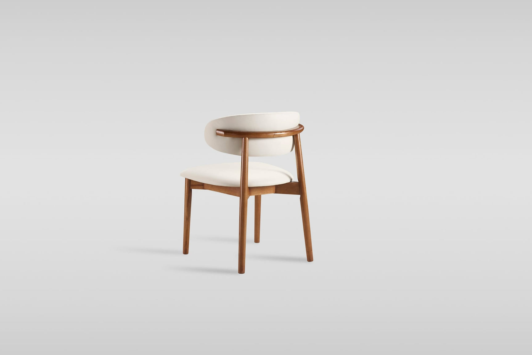 Dimi 5-Piece Dining Set with Clear Glass Table and Bronze Infinity-Loop Base view 5