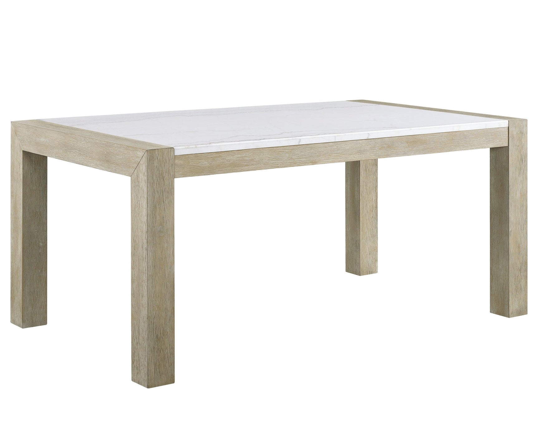 Dining table leg detail made of solid wood
