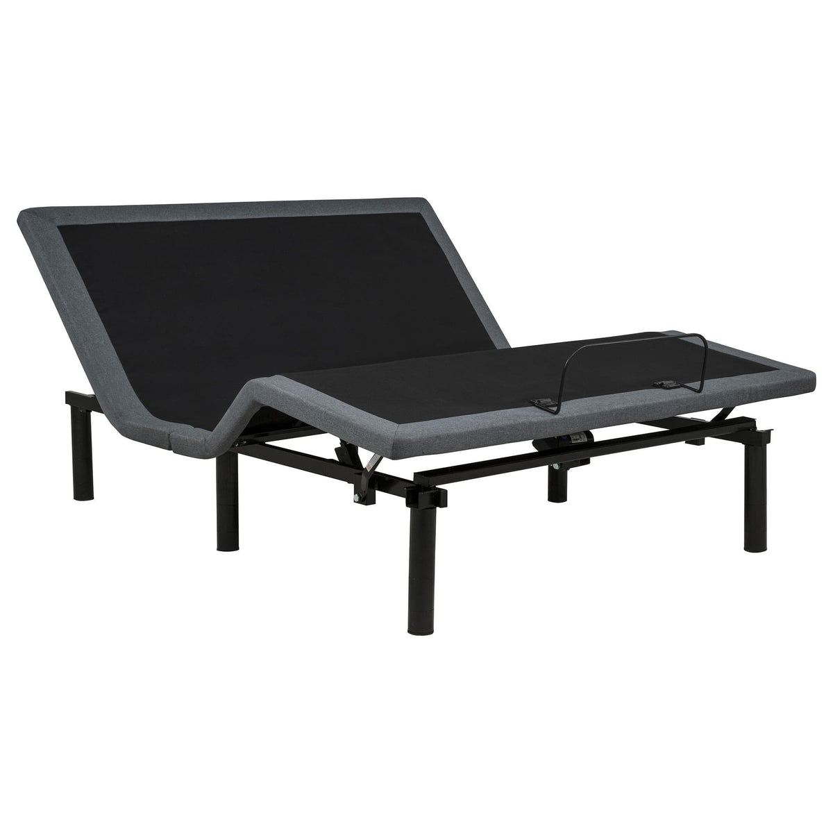 Tasca Queen Dual-Motor Adjustable Bed Base in Black — product view