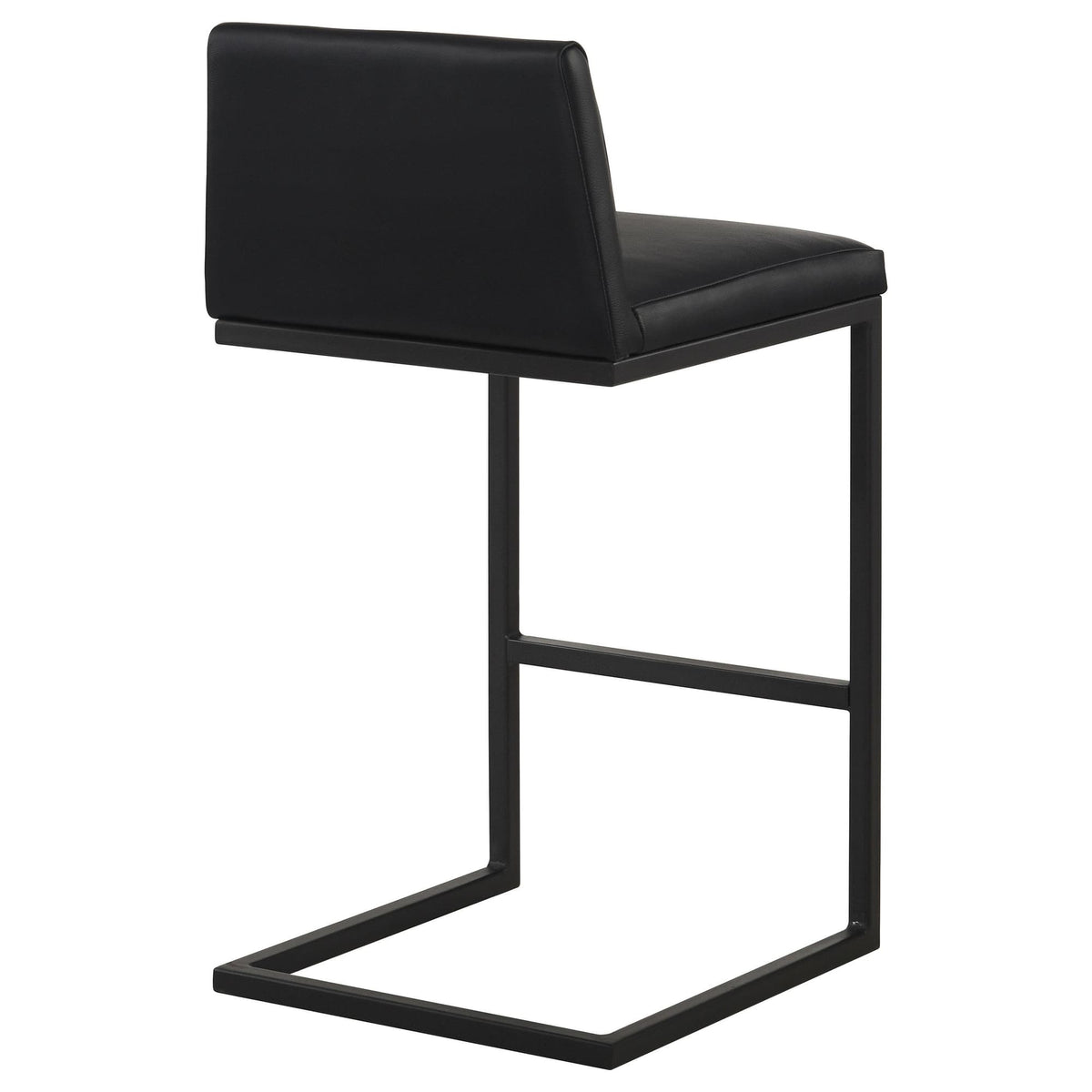 Vardon Genuine Leather Bar Stool Black Set of 2 — product image 7