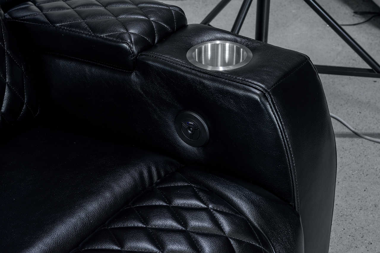 Power Recliner chair with LED lighting