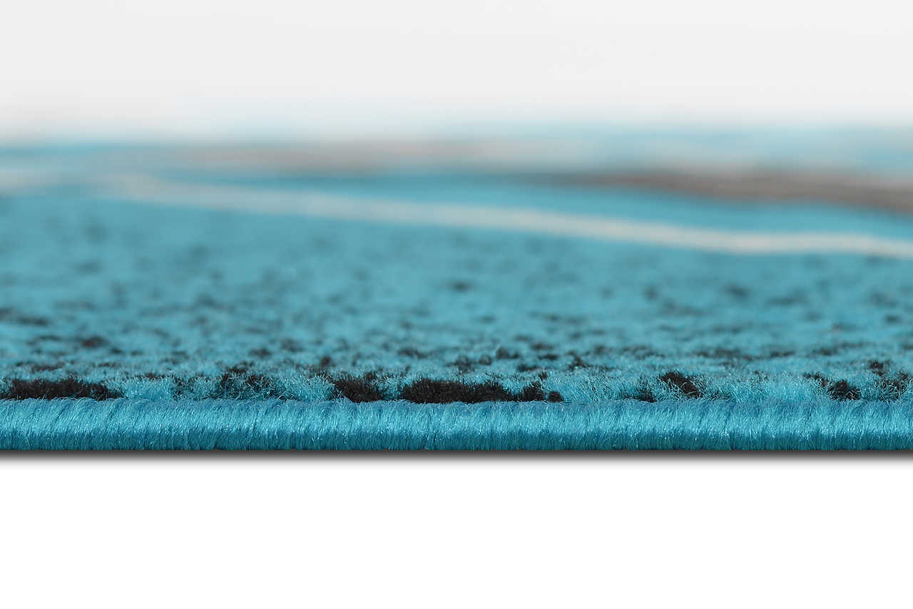 Contempo 42 rug folded edge showing texture