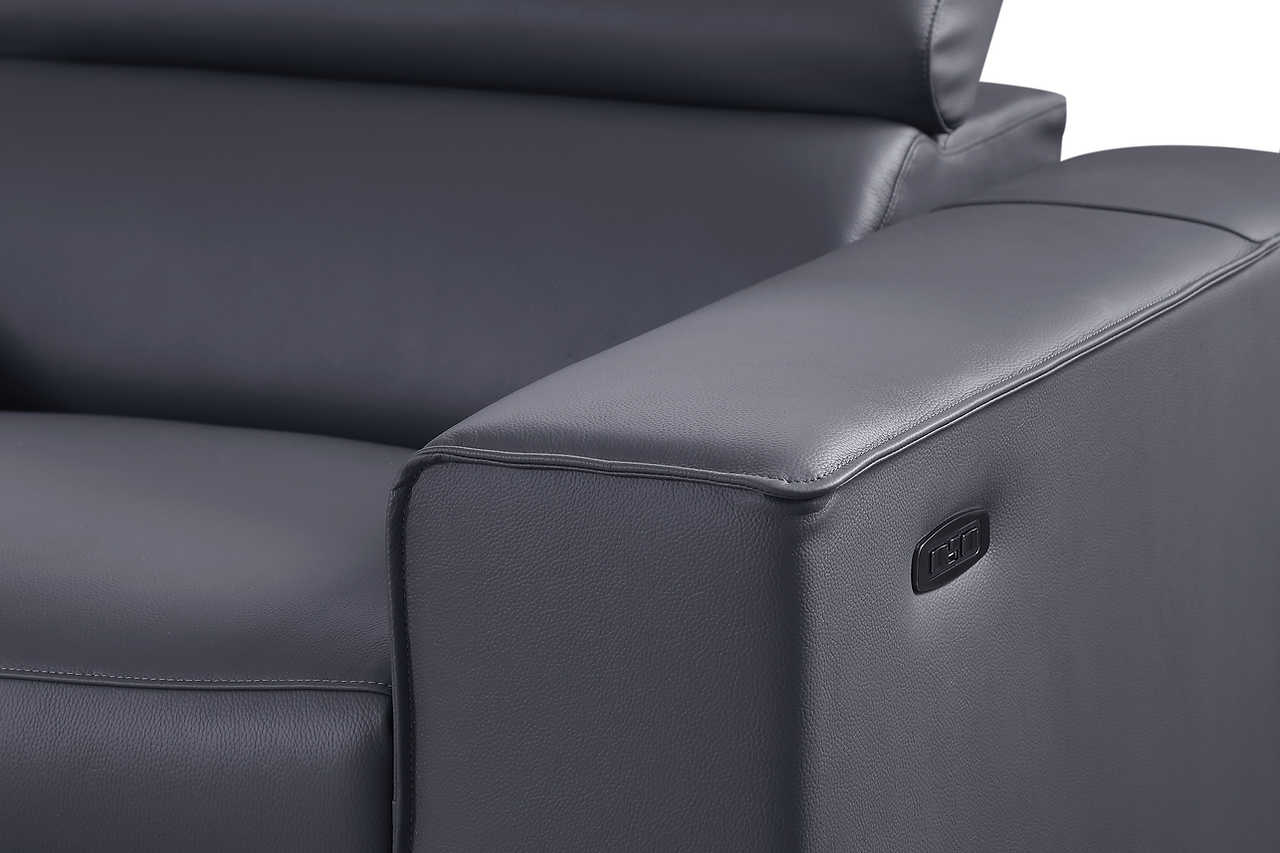 Picasso Dark Gray 6-Piece 2 Power Reclining Sectional