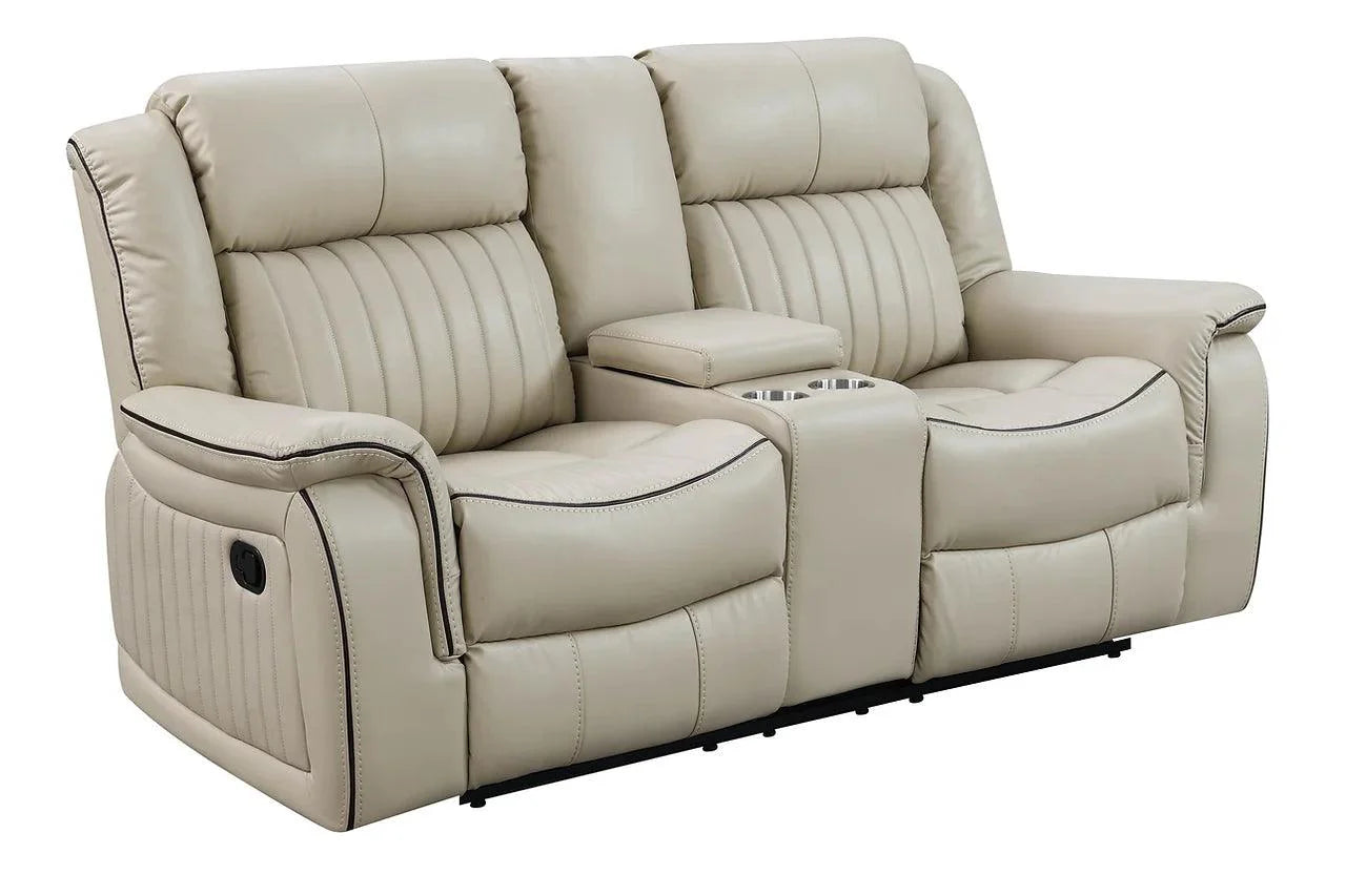 Lavon 3-piece set showing sofa, loveseat, recliner