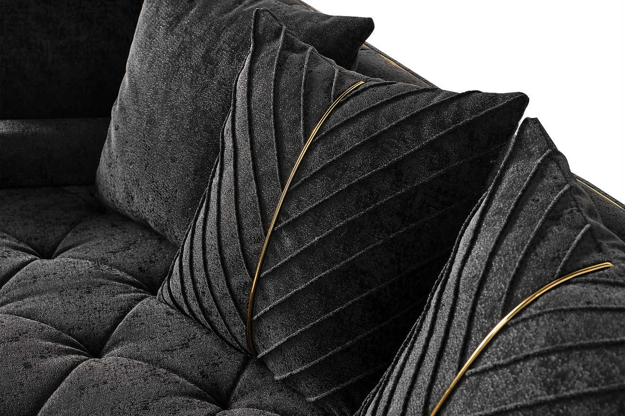 Elit Charcoal chair with natural light