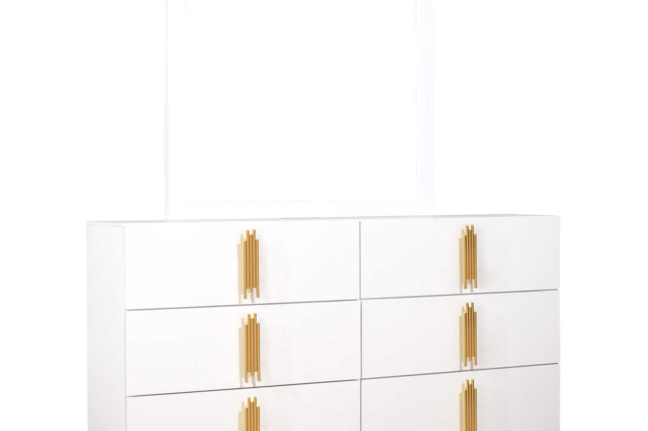 Glamor nightstand matching other bedroom furniture pieces