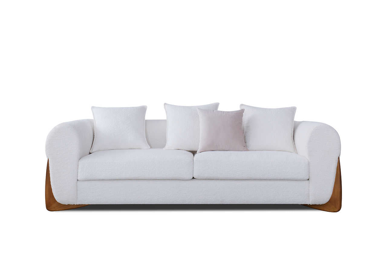 Stylus Ivory Living Room Set close-up detail