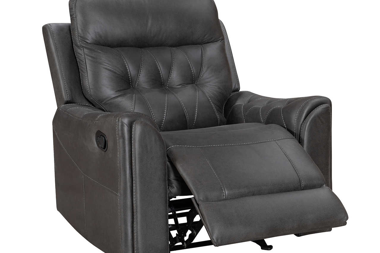 Side angle of Rita 3-piece reclining set
