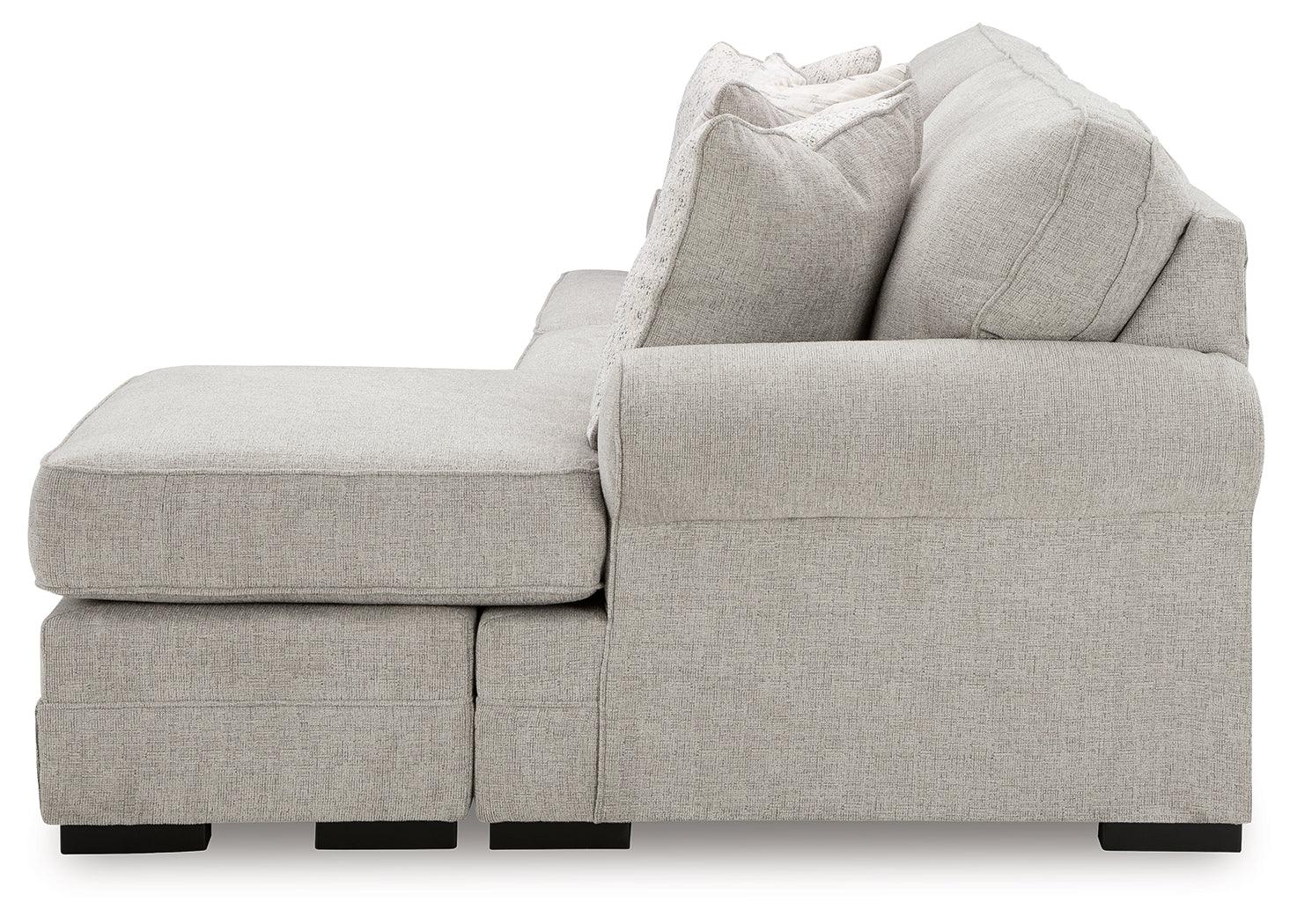 Main view showing full sofa chaise