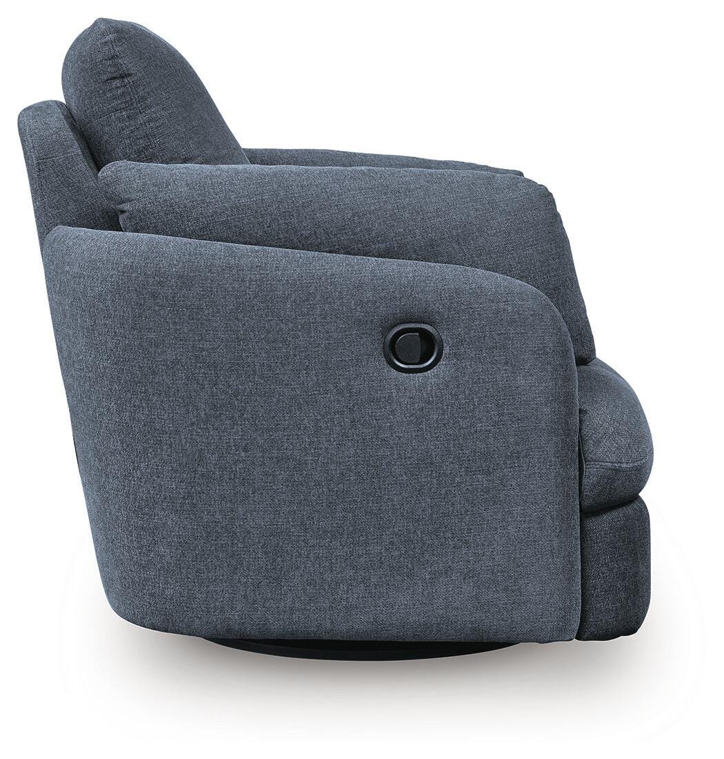Modmax Ink Sofa, Loveseat and Recliner Set — side view