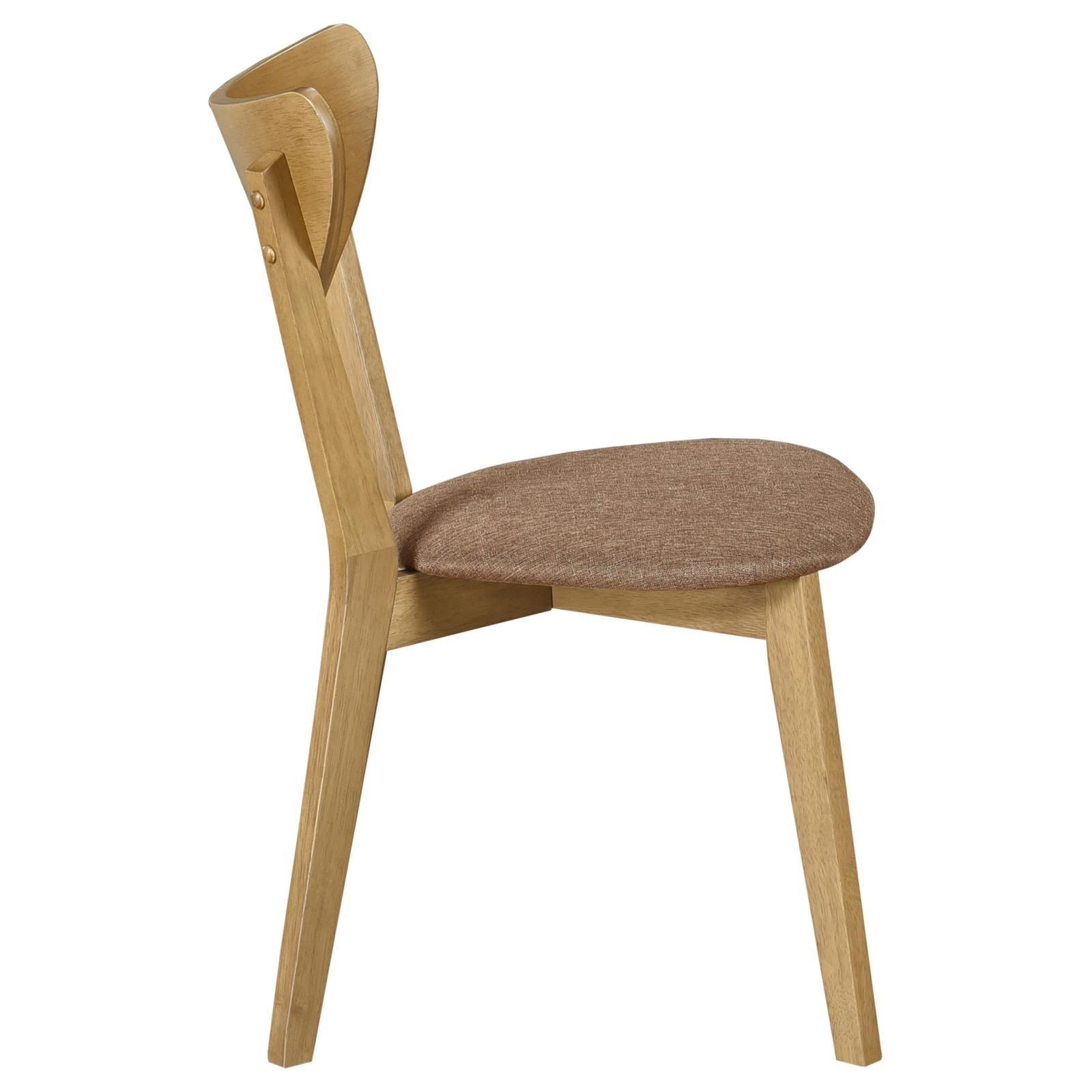 Elowen set of 2 chairs angled view showing legs and seat