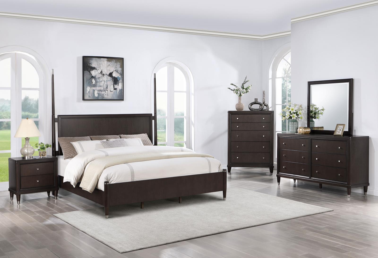 Emberlyn 5-Drawer Bedroom Chest Brown 223065 - Ella Furniture