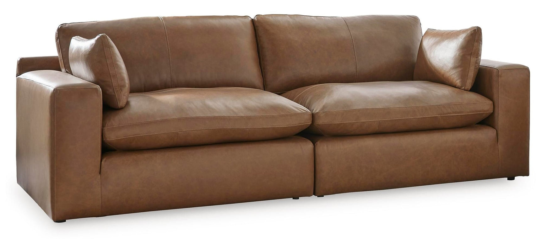 Emilia Caramel Sofa and Loveseat - image 4
