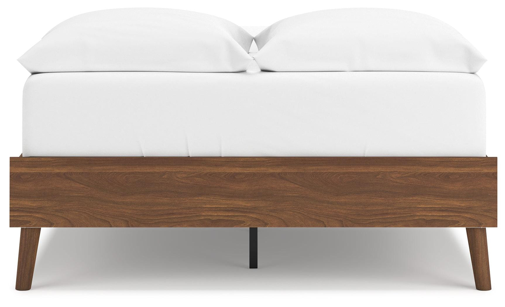 Angle view of Fordmont Auburn Full Platform Bed