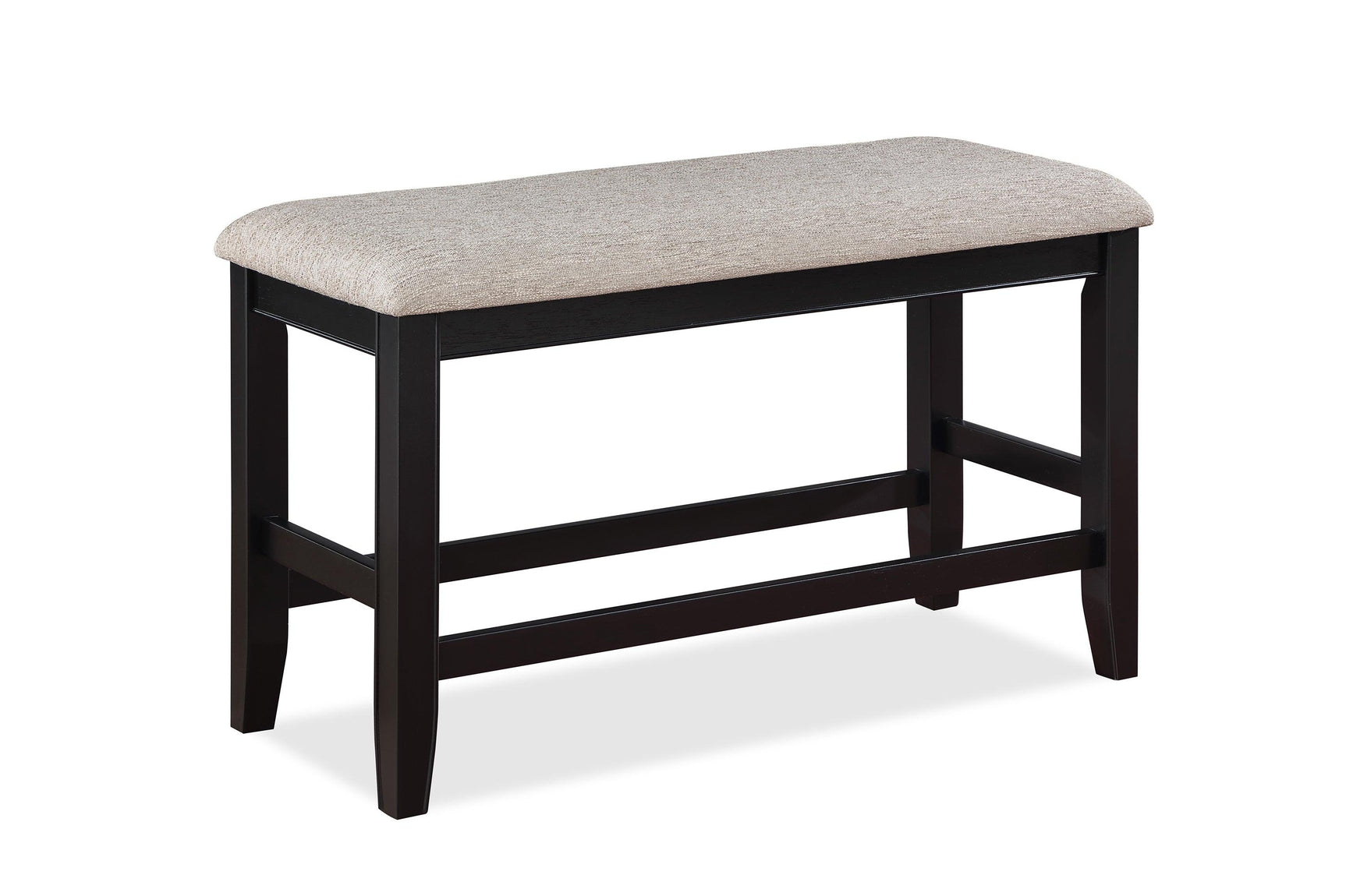 Side view of Fulton Light Gray Counter Height Dining Set