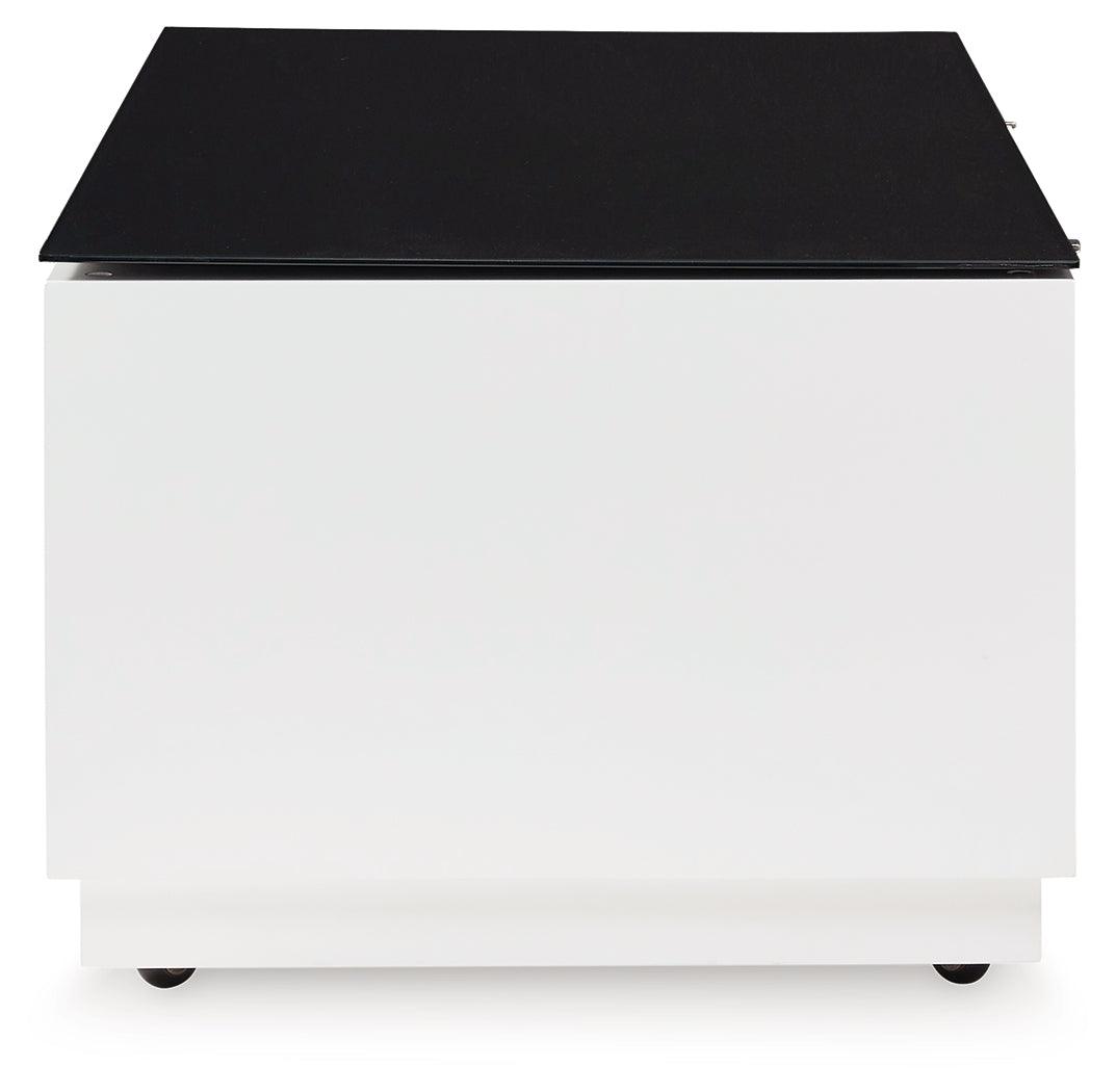 Gardoni coffee table displayed in modern living room