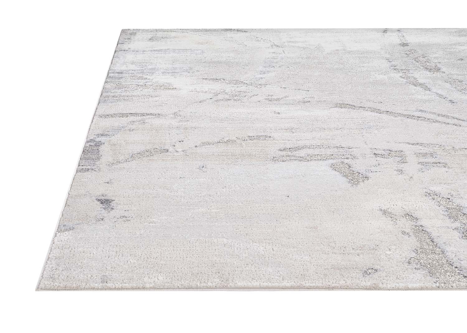 Glitz 710 Carbon rug full view in room setting