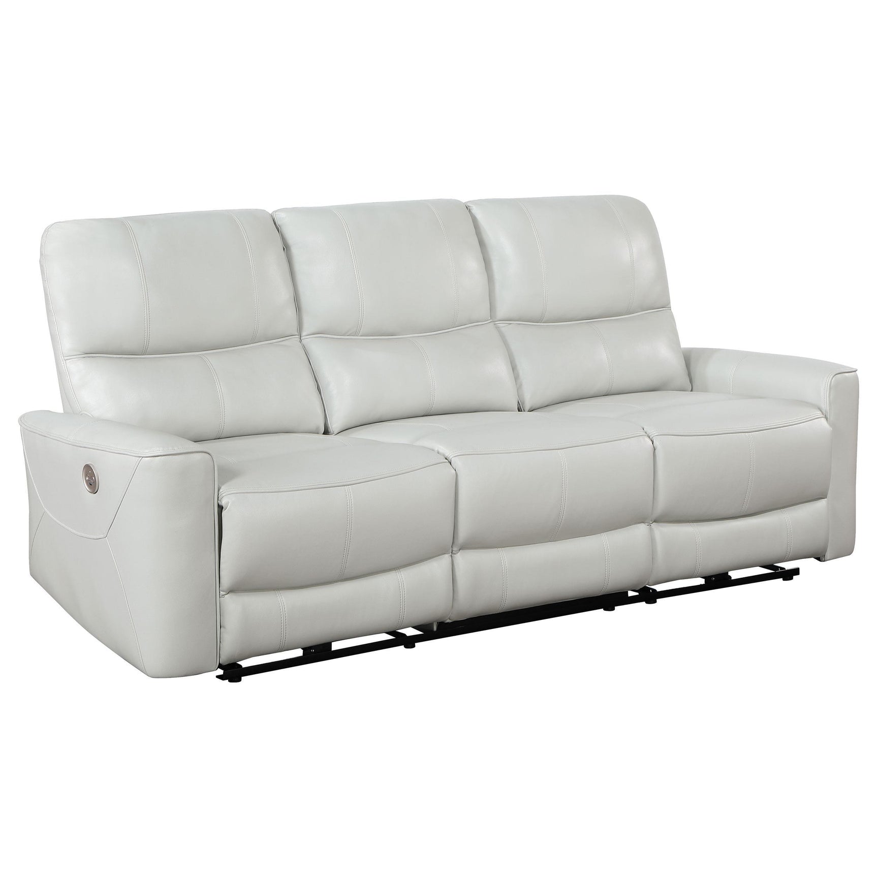 Greenfield sofa and loveseat showing tufted cushions and upholstery