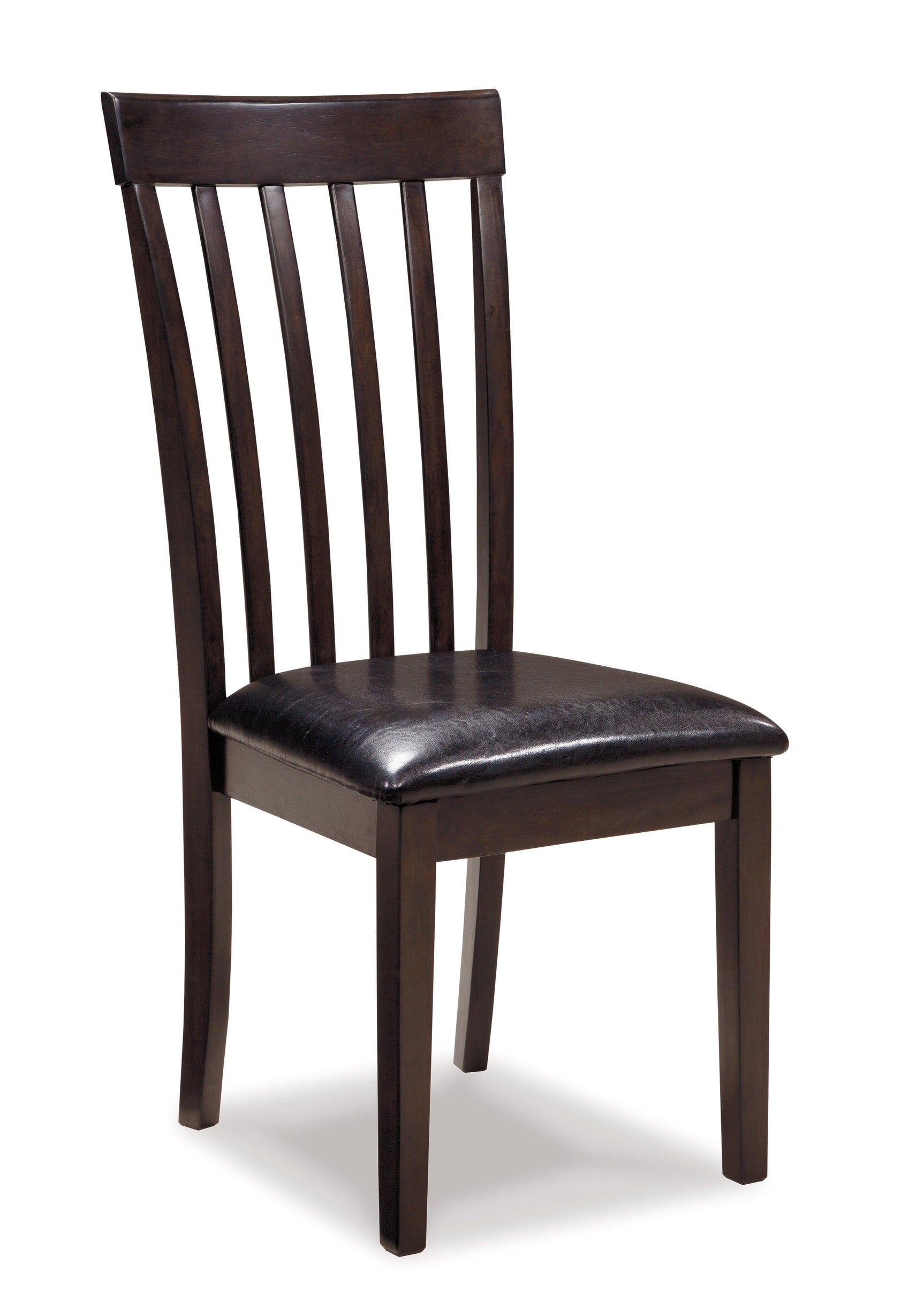 Hammis dark brown dining chair side profile