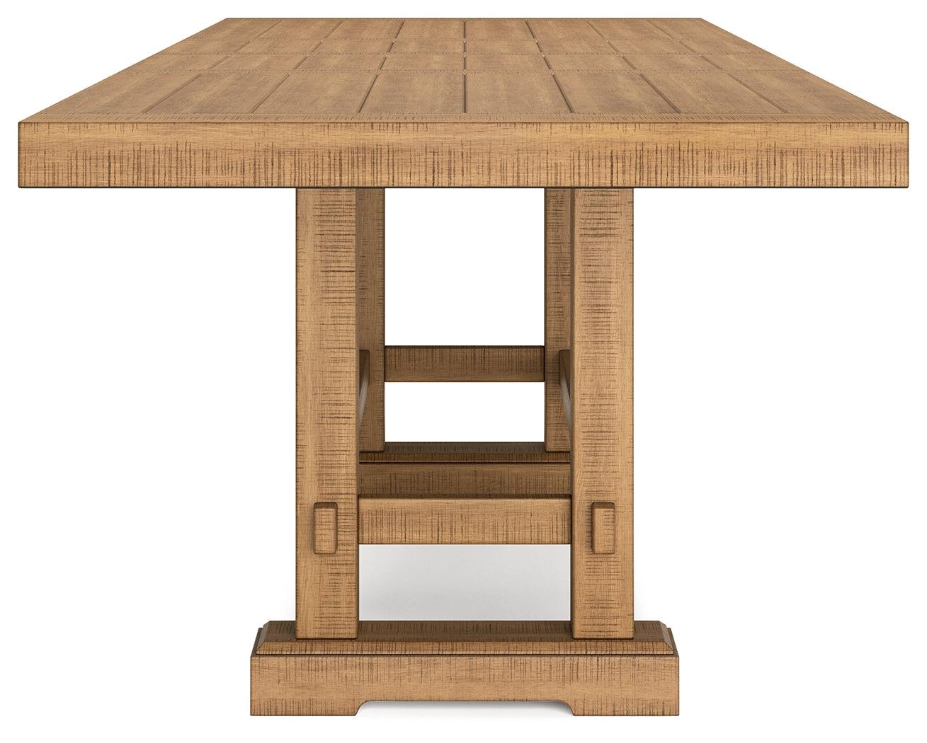 Havonplane table with one extension leaf installed