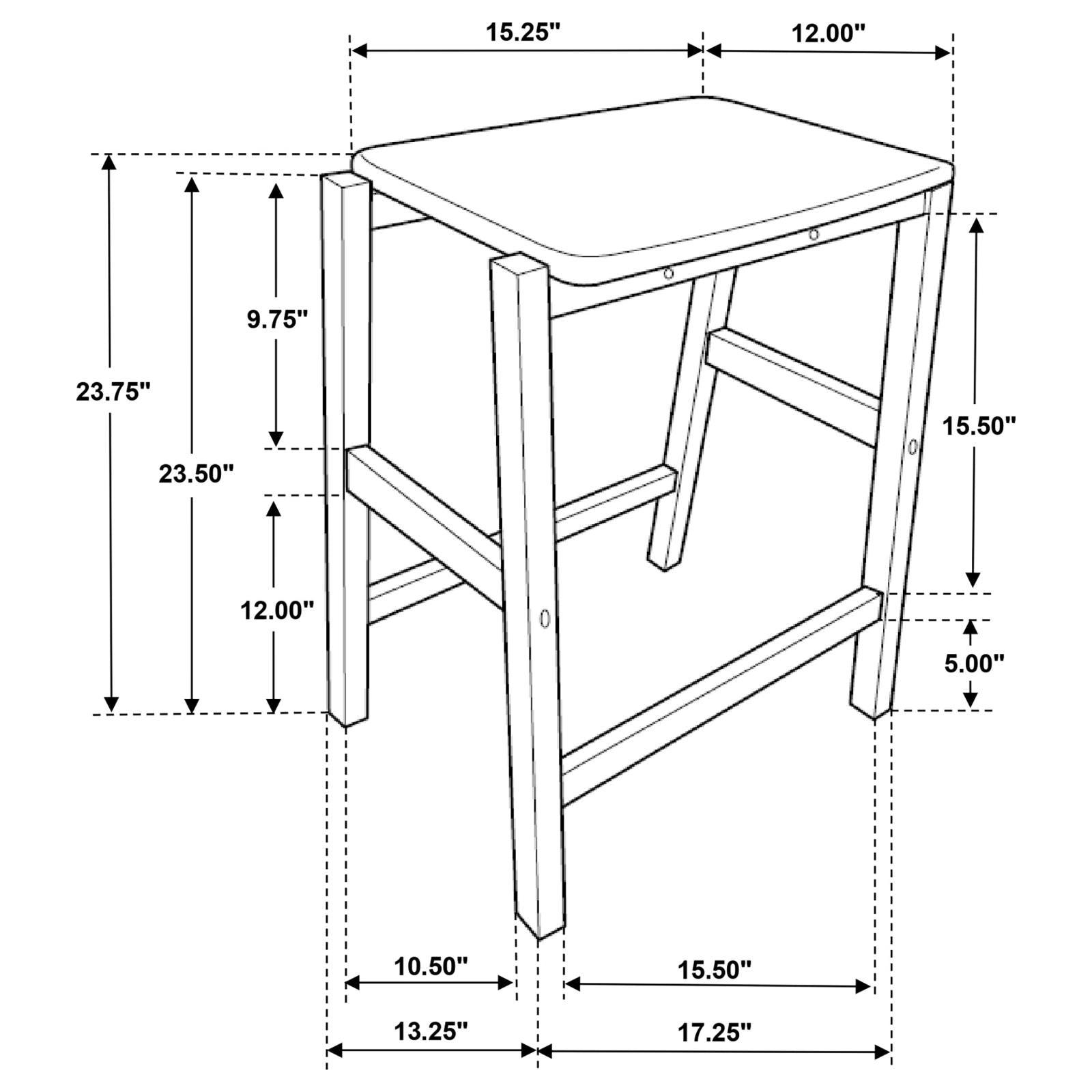Hollis bar stool in kitchen setting