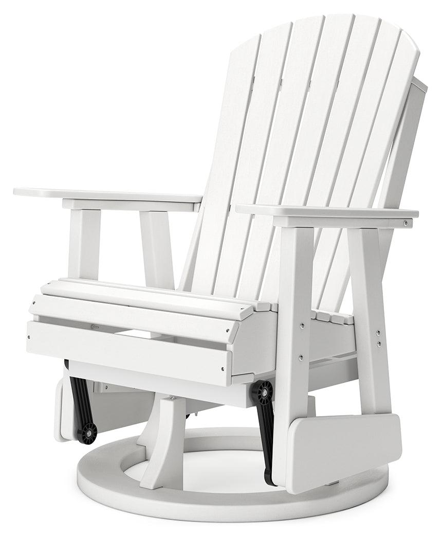 Close-up of armrest and slatted design on Hyland Wave chair