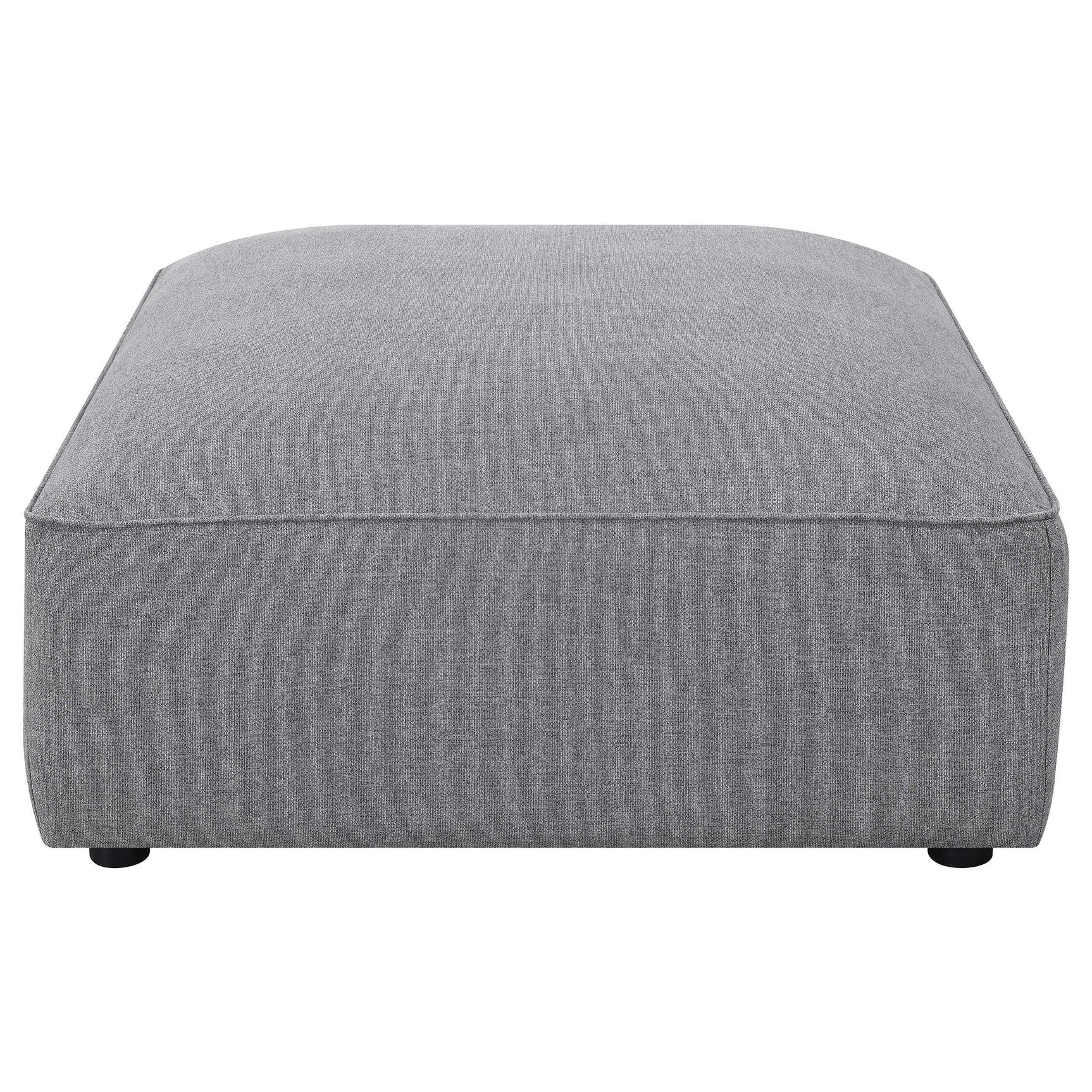 Detail of cushions on Jennifer modular sectional