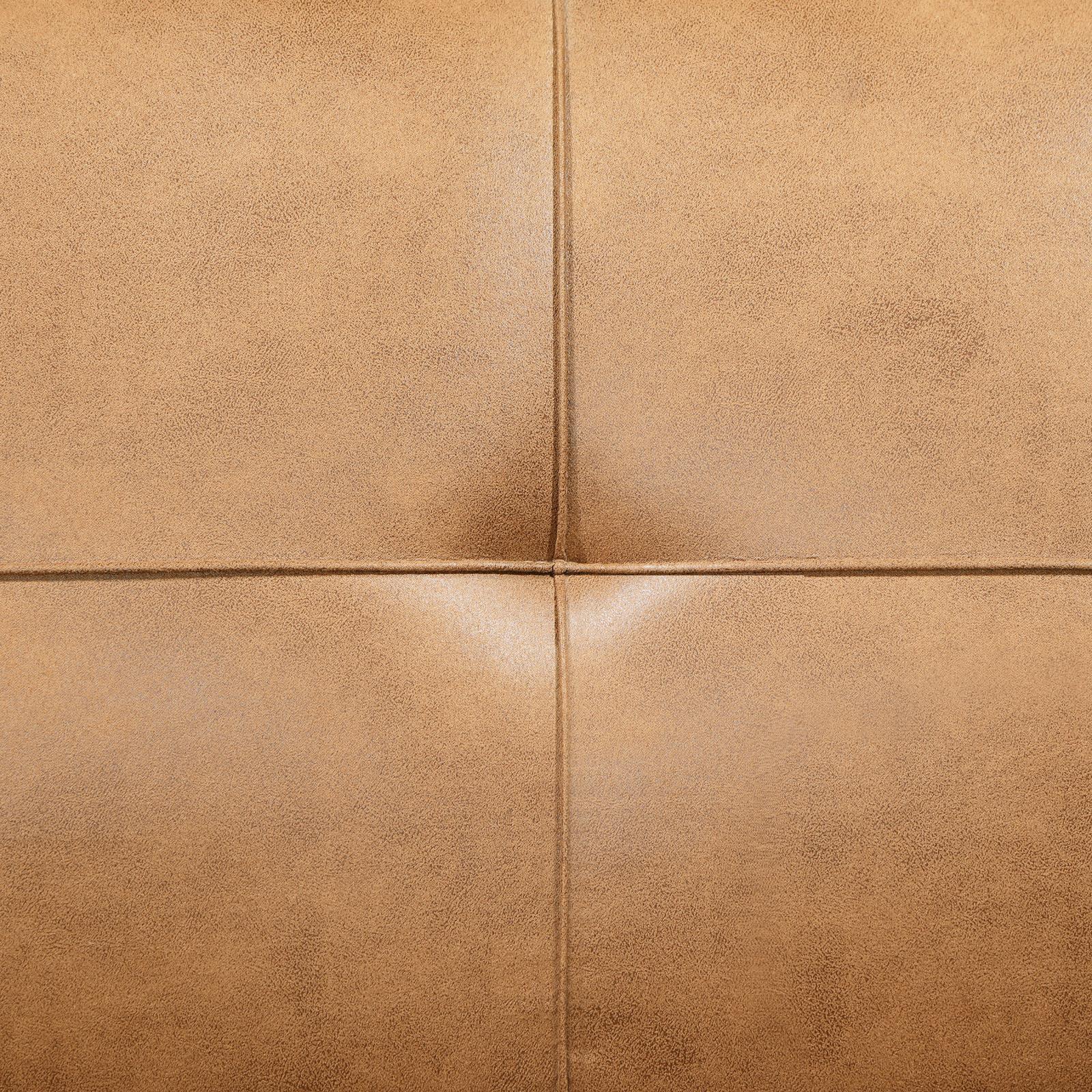 Jenson Convertible Sofa Bed Saddle Brown assembly detail